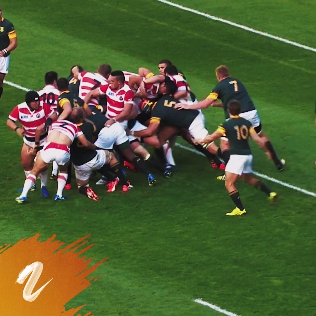 The forward packs doing work! Check out the Rugby World Cup's Top 10 ...
