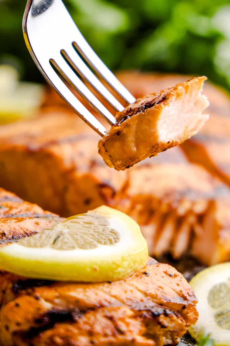 Simple grilled salmon is fresh, flavorful, and comes together in ...
