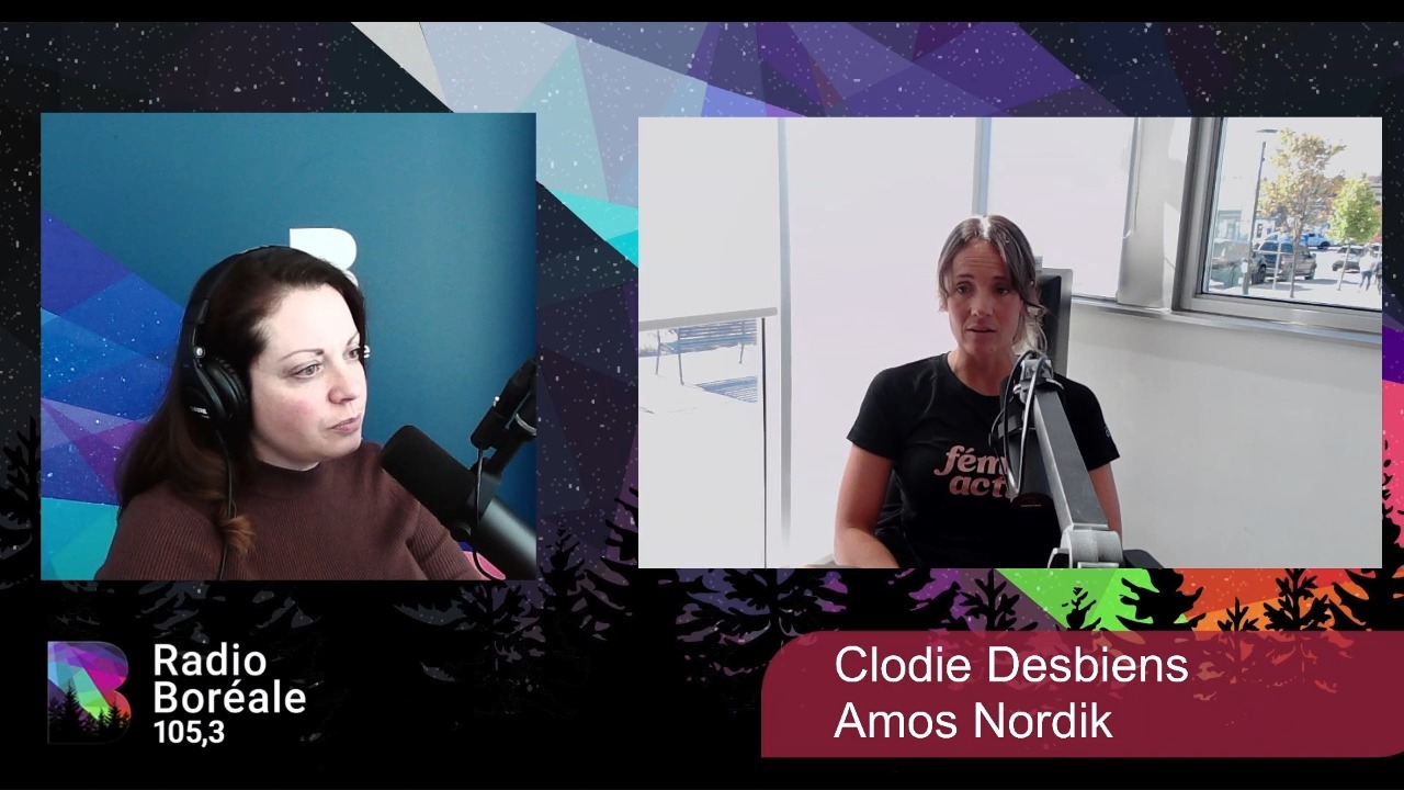 Clodie Desbiens, présidente d'Amos Nordik-Club de compétition nous ...