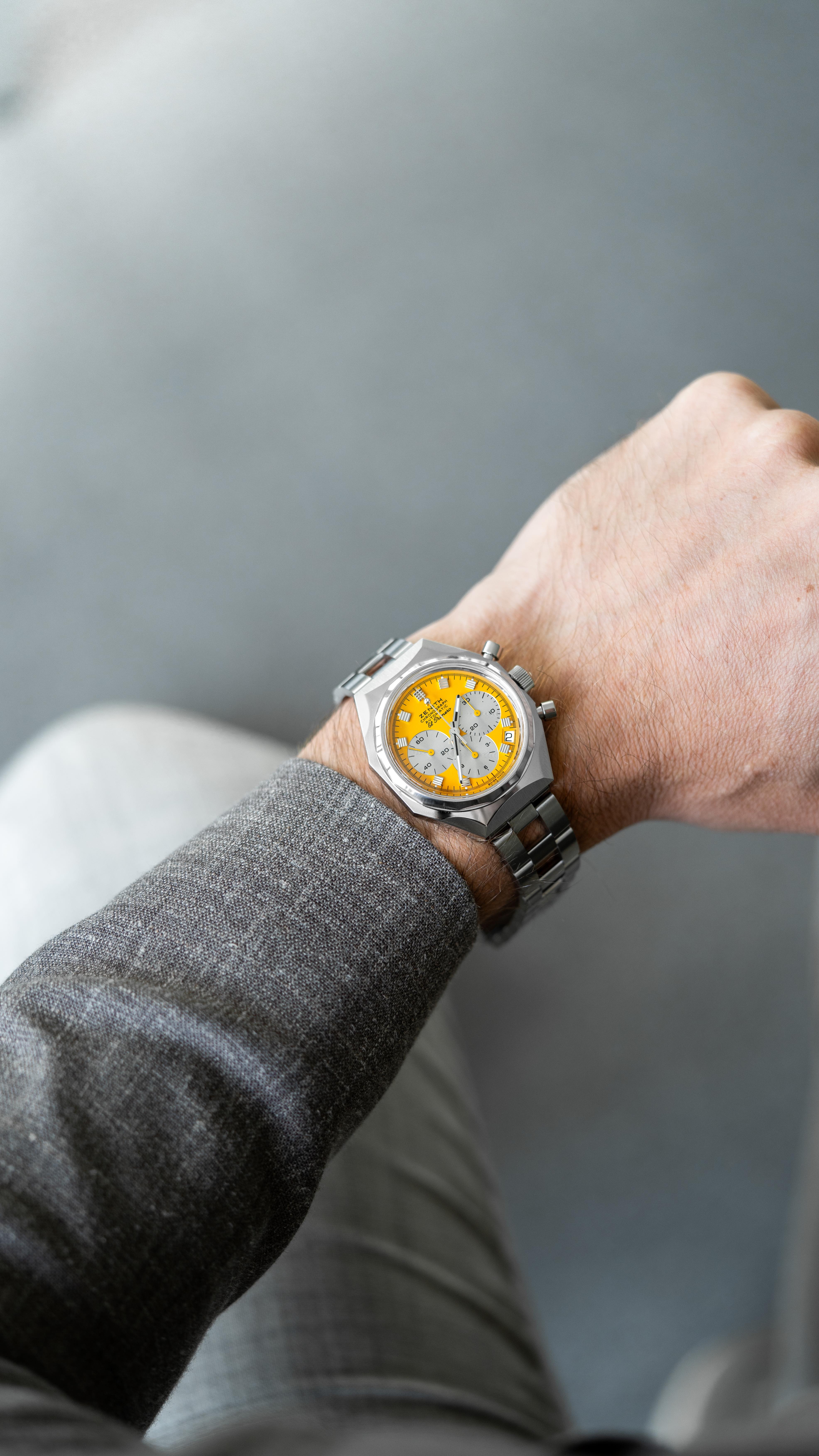 The DEFY Chronograph USM combines Zenith's precision watchmaking