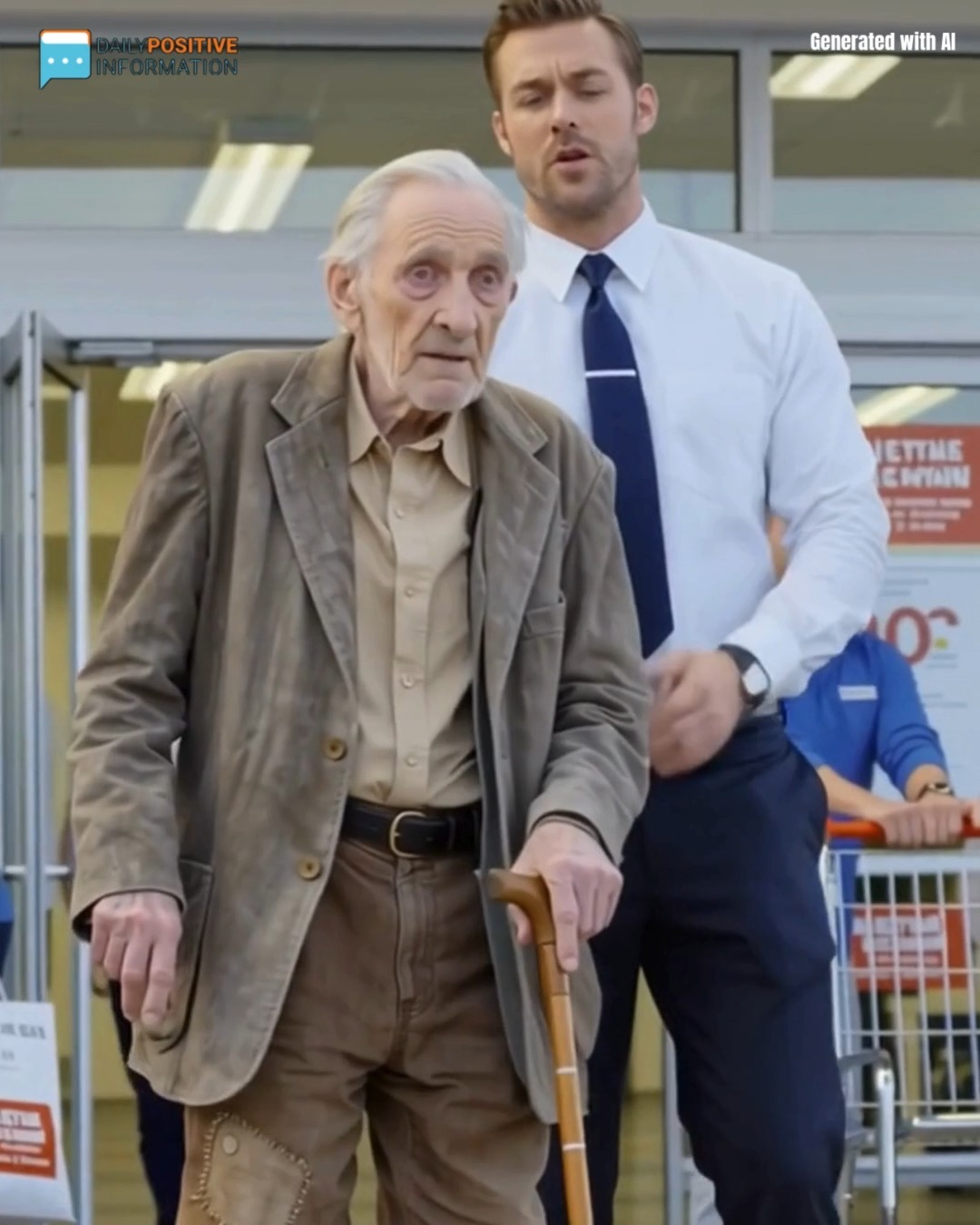 At Ninety, I Disguised Myself as a Struggling Old Man and Walked Into ...
