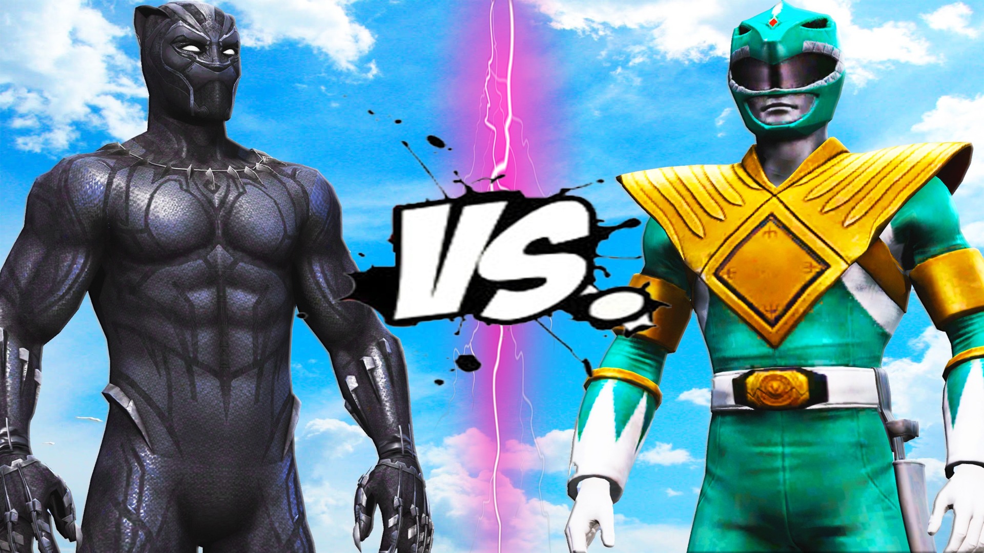BLACK PANTHER VS GREEN RANGER - EPIC BATTLE | Black Panther | # ...