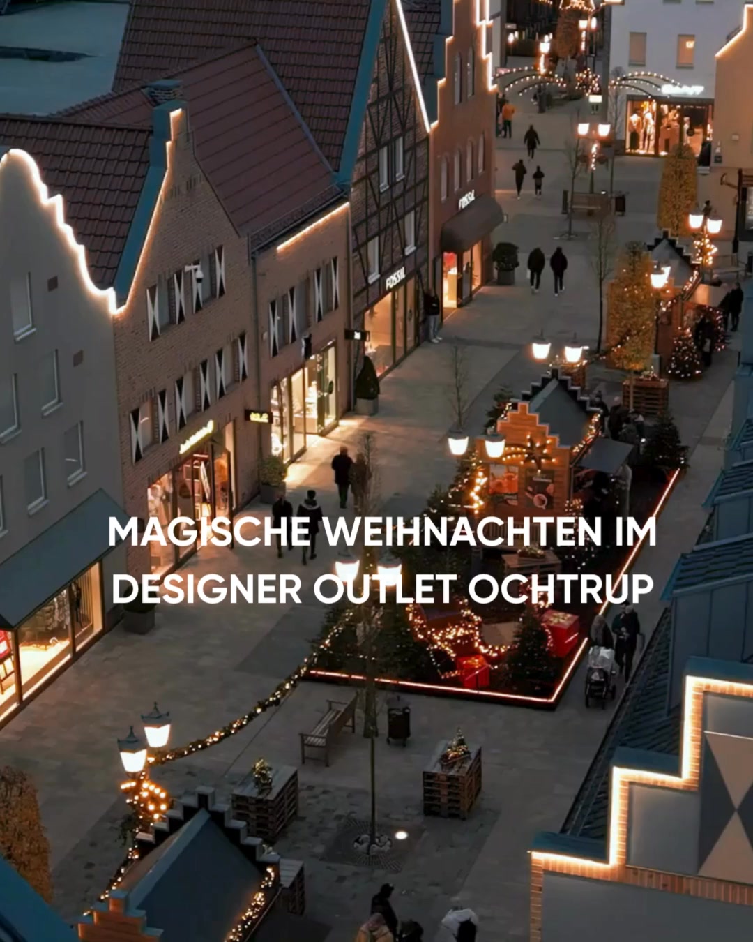 Weihnachten im Designer Outlet Ochtrup: Geschenke für all deine Liebsten immer bis zu 70% günstiger. | McArthurGlen Designer Outlet Ochtrup