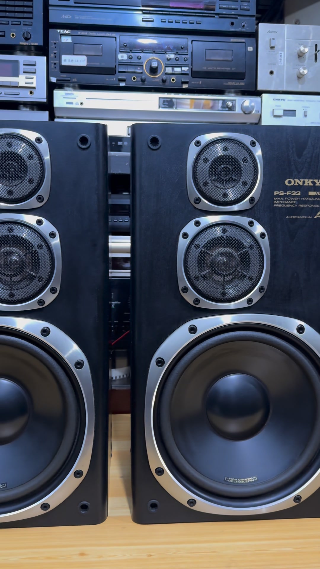 ONKYO PS-F33 (120 watts - 6 ohms) • ALL ORIGINAL / MADE IN JAPAN