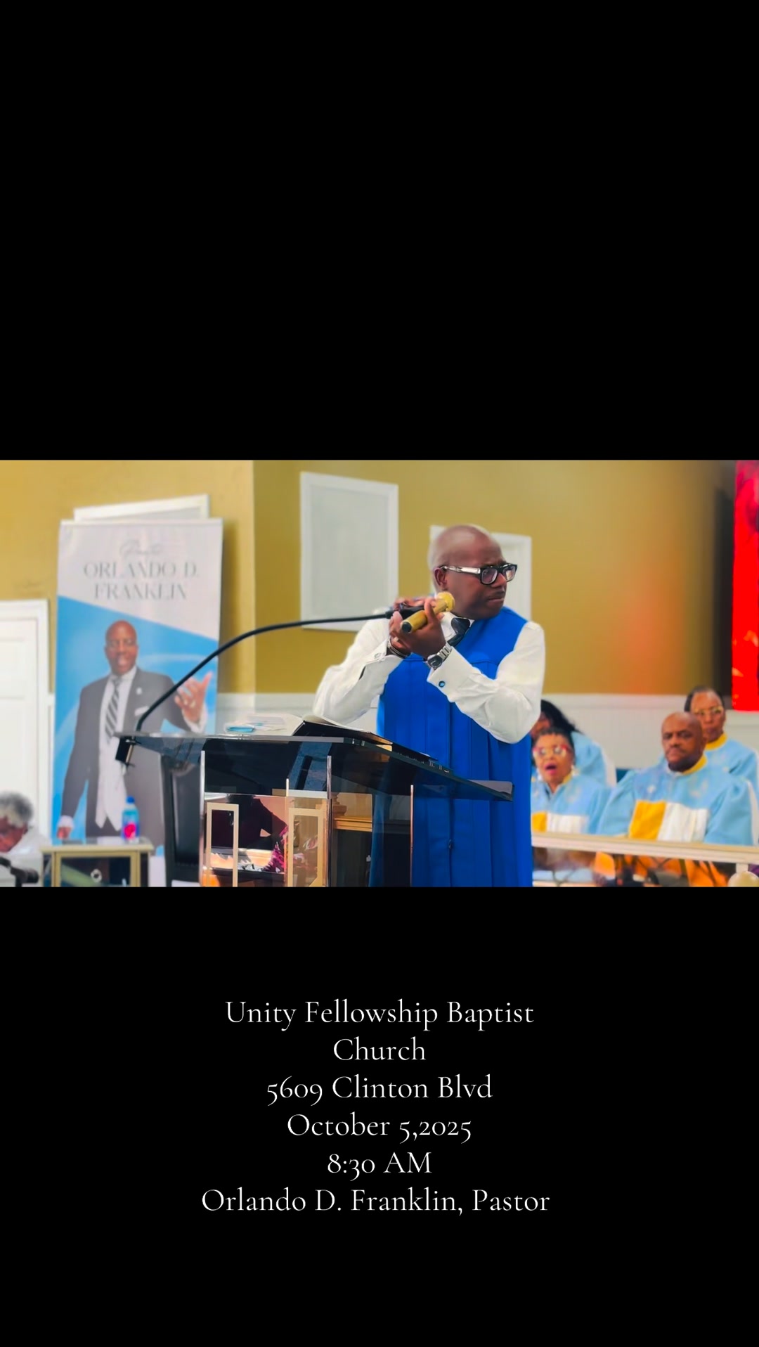 Unity Fellowship Baptist Church Courtney R. Franklin @highlight Oleta ...