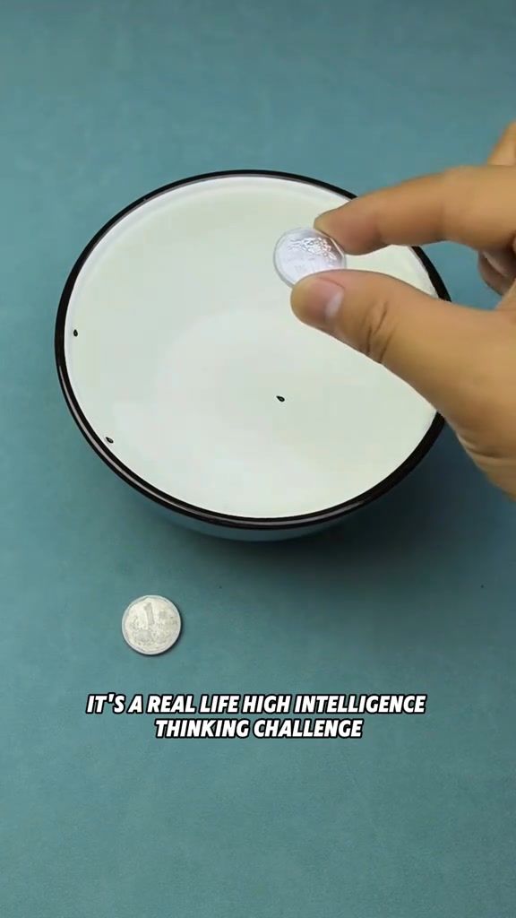 How to make the coin float on top of this bowl of water? | Univea ...