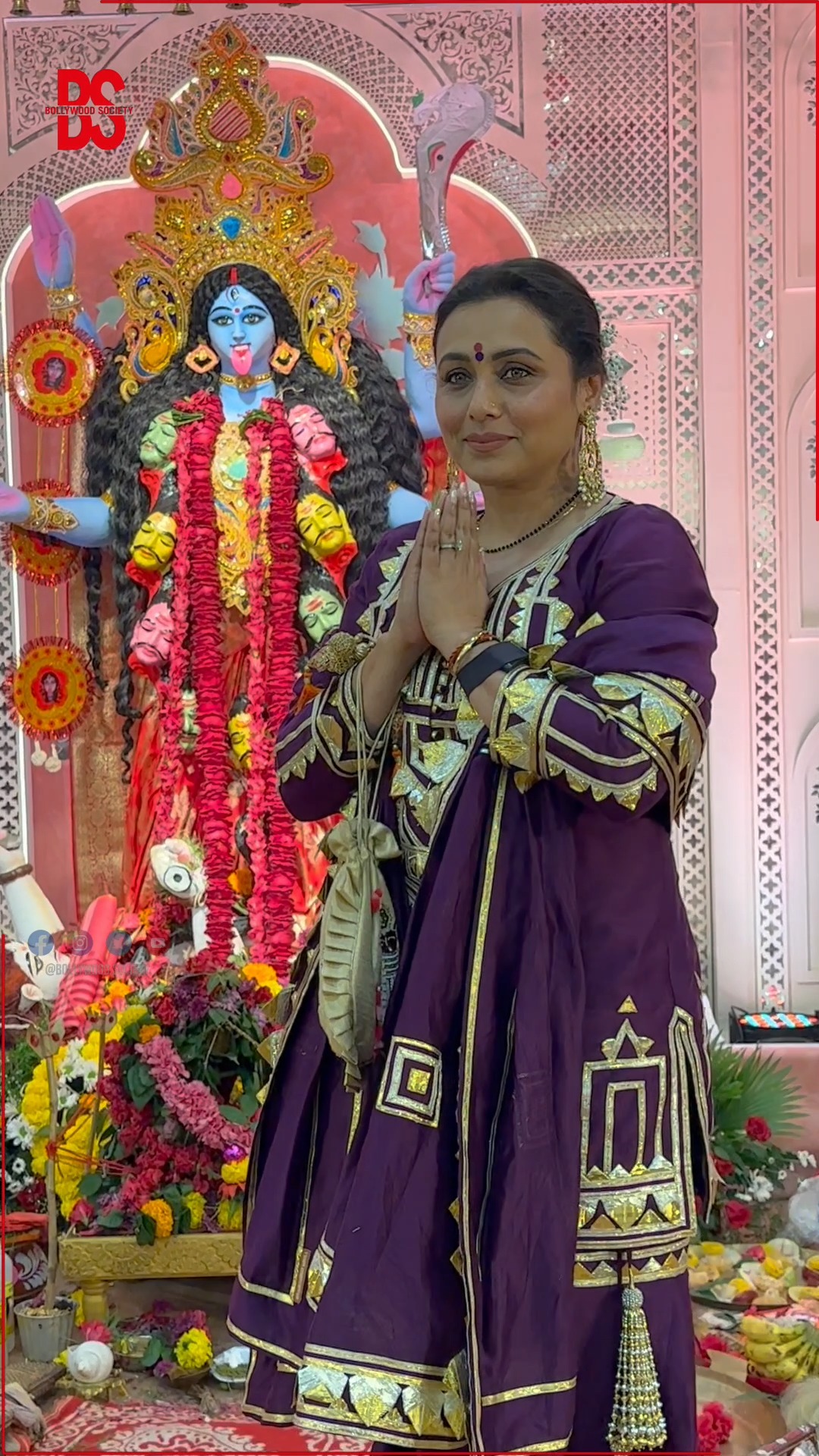 Rani Mukerji Spotted at the Grand Kali Puja Festivities #RaniMukerji # ...