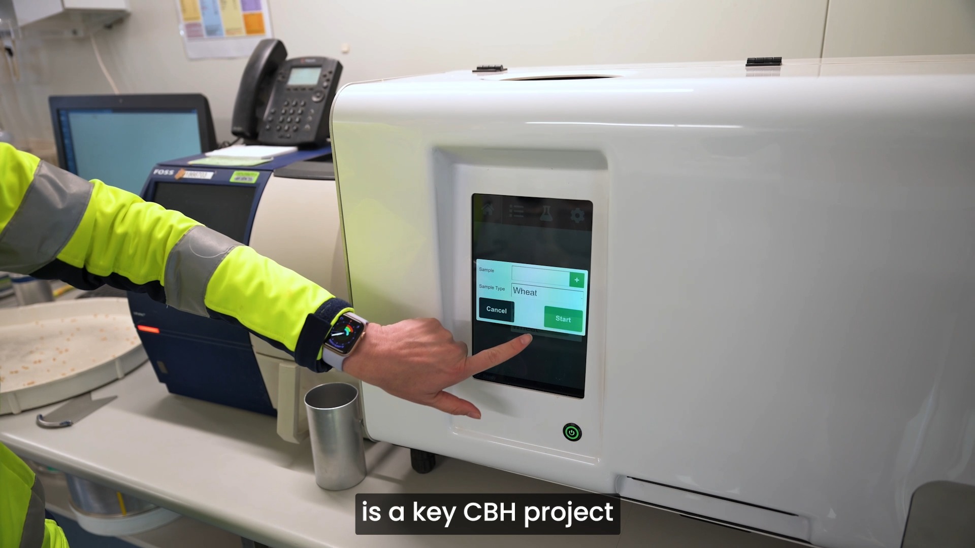 CBH will continue to develop visual analysis grain sampling technology ...