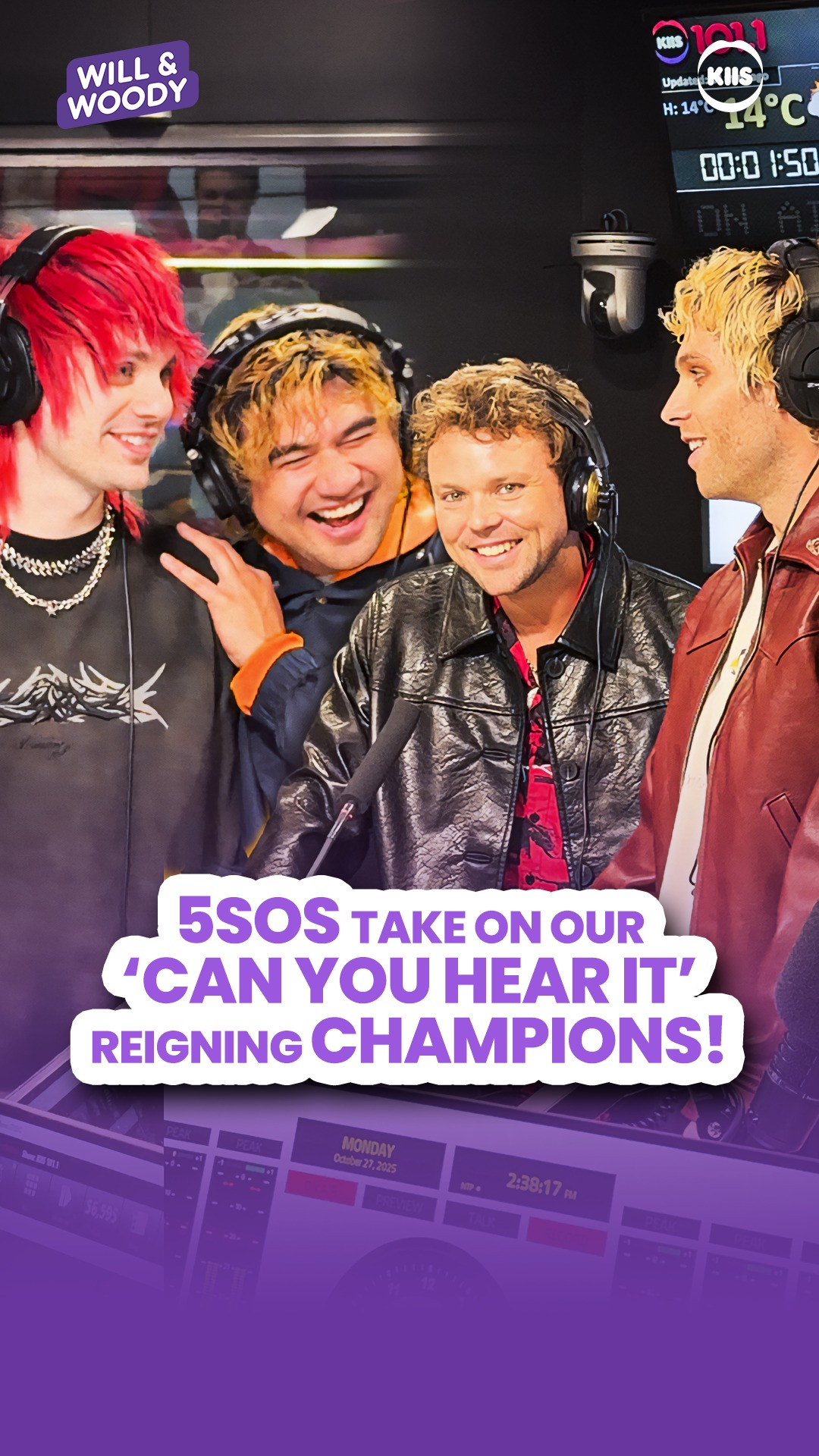 So, 5 Seconds of Summer shocked the whole studio with how good they ...