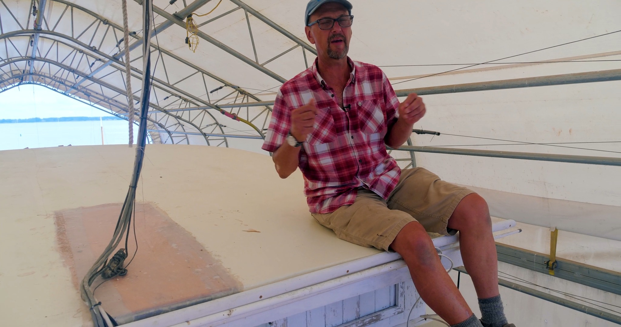 In our latest video update on the refit of 1920 Chesapeake Bay buyboat ...