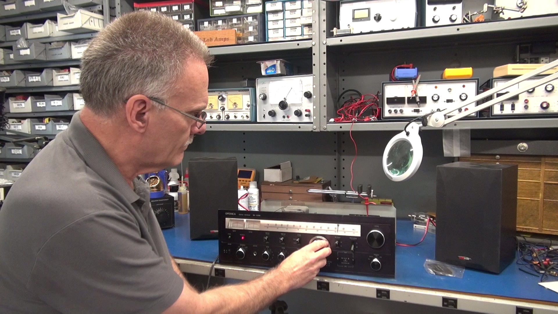 Repairing Optonica SM-1510 amplifier's final stage module IC