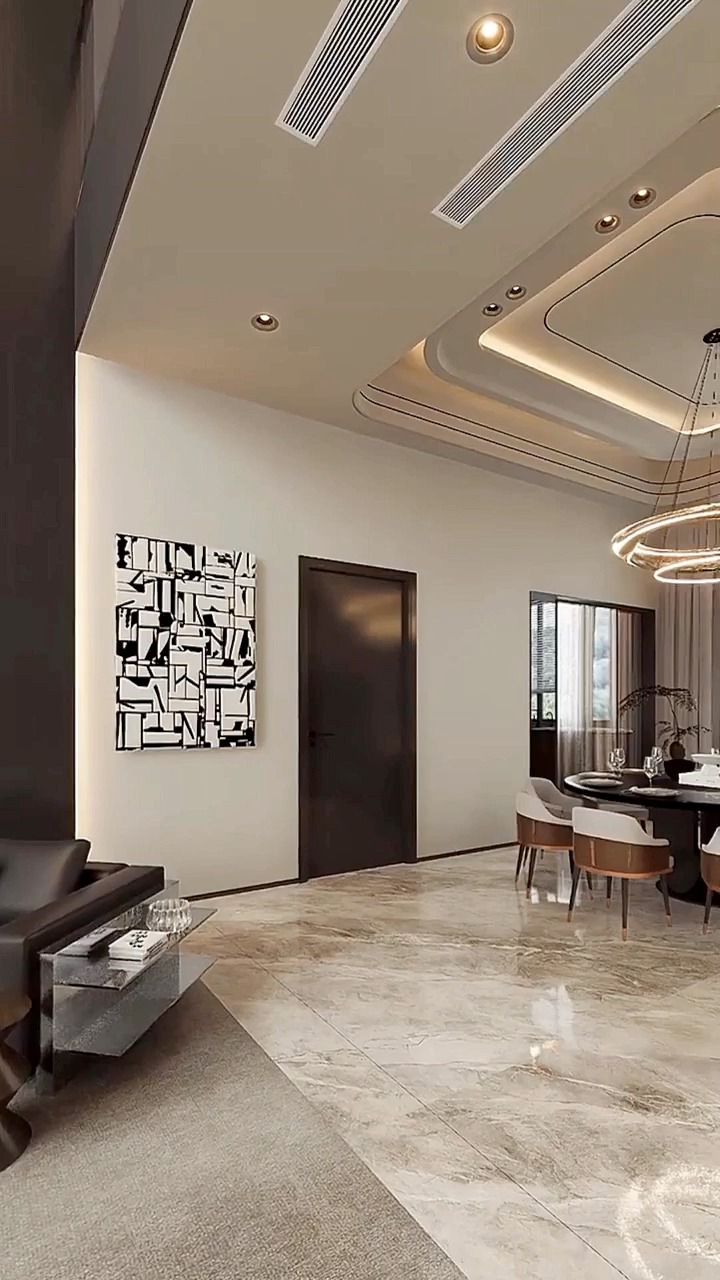 🏡 Discover the beauty of modern house interior design! Clean lines ...