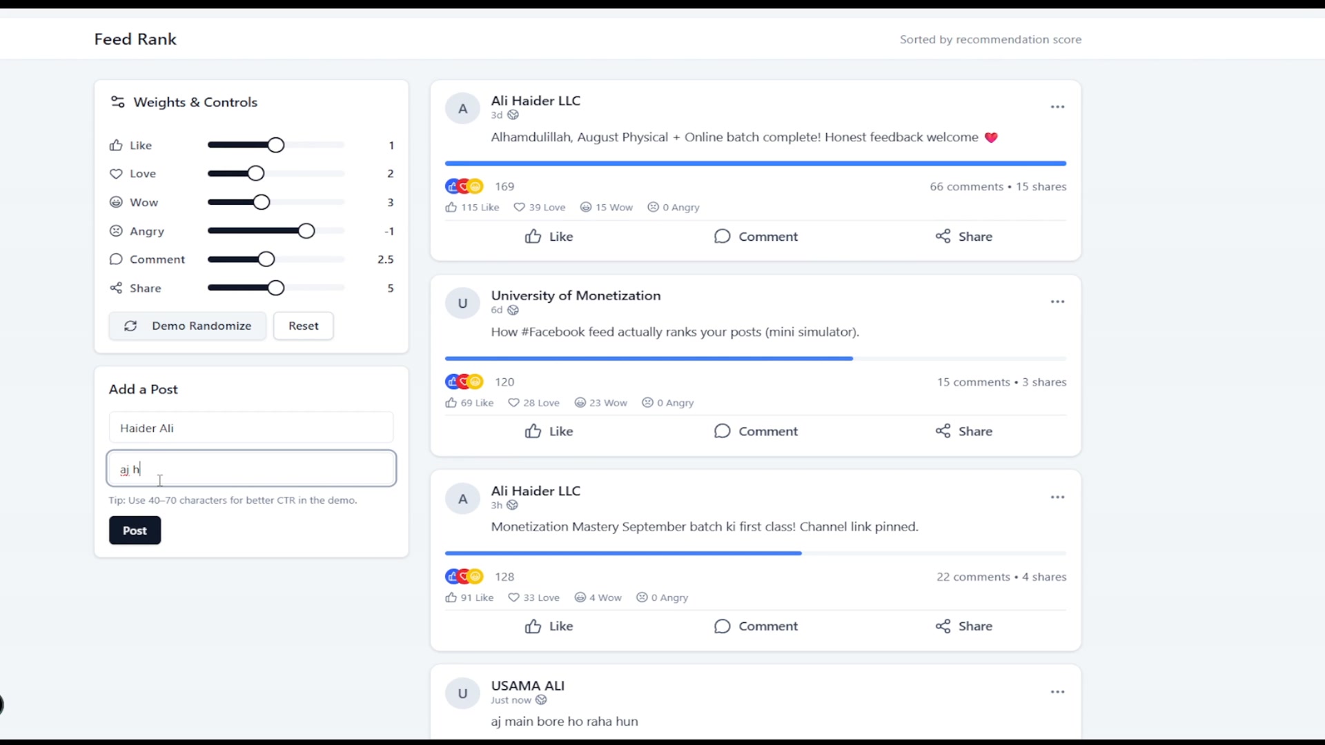 Facebook Feed Ranking EXPLAINED — Algorithm kaisay kaam karta hai | Ali ...