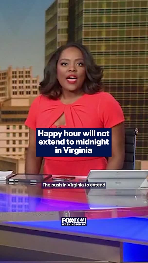 Fox 5 DC - The push in Virginia to extend happy hour to... | Facebook