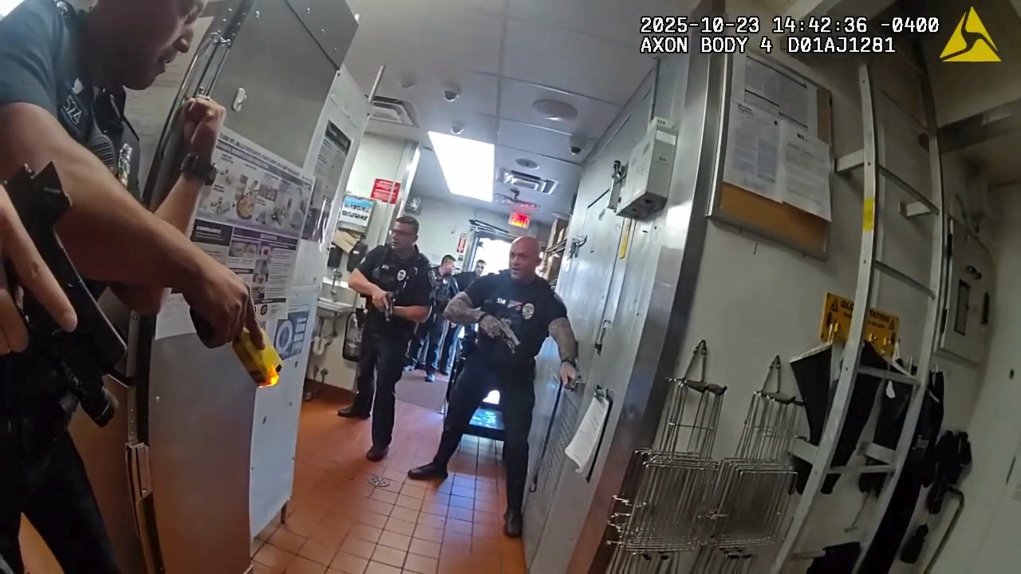 The Cranston Police Department released officer bodycam footage of the ...