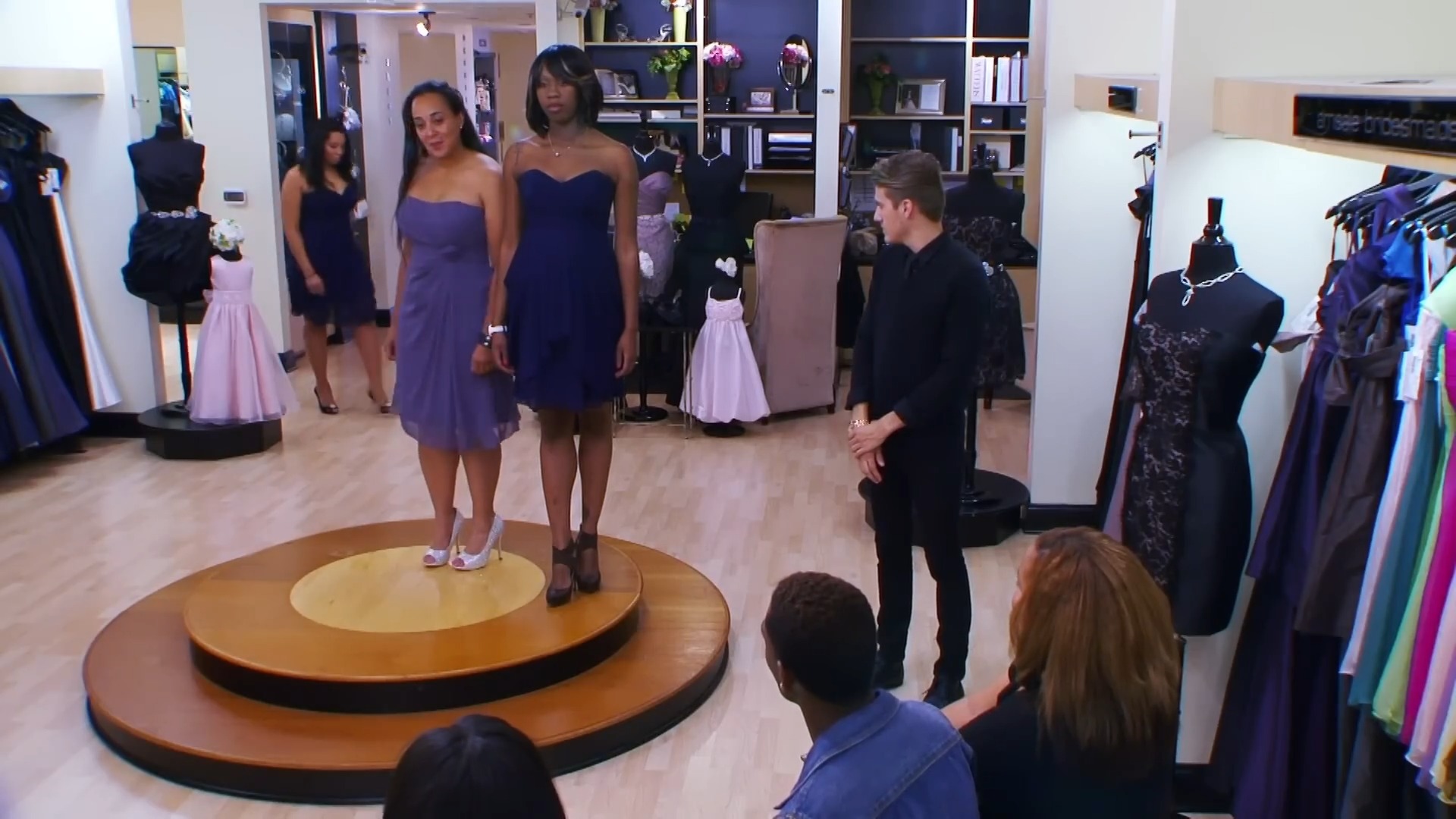 bridesmaid refuses to wear dress the Bride's Picks! Say Yes To The Bridesmaids | Ángel Dressed for a funeral?: QP Color:Red / Pink Floral