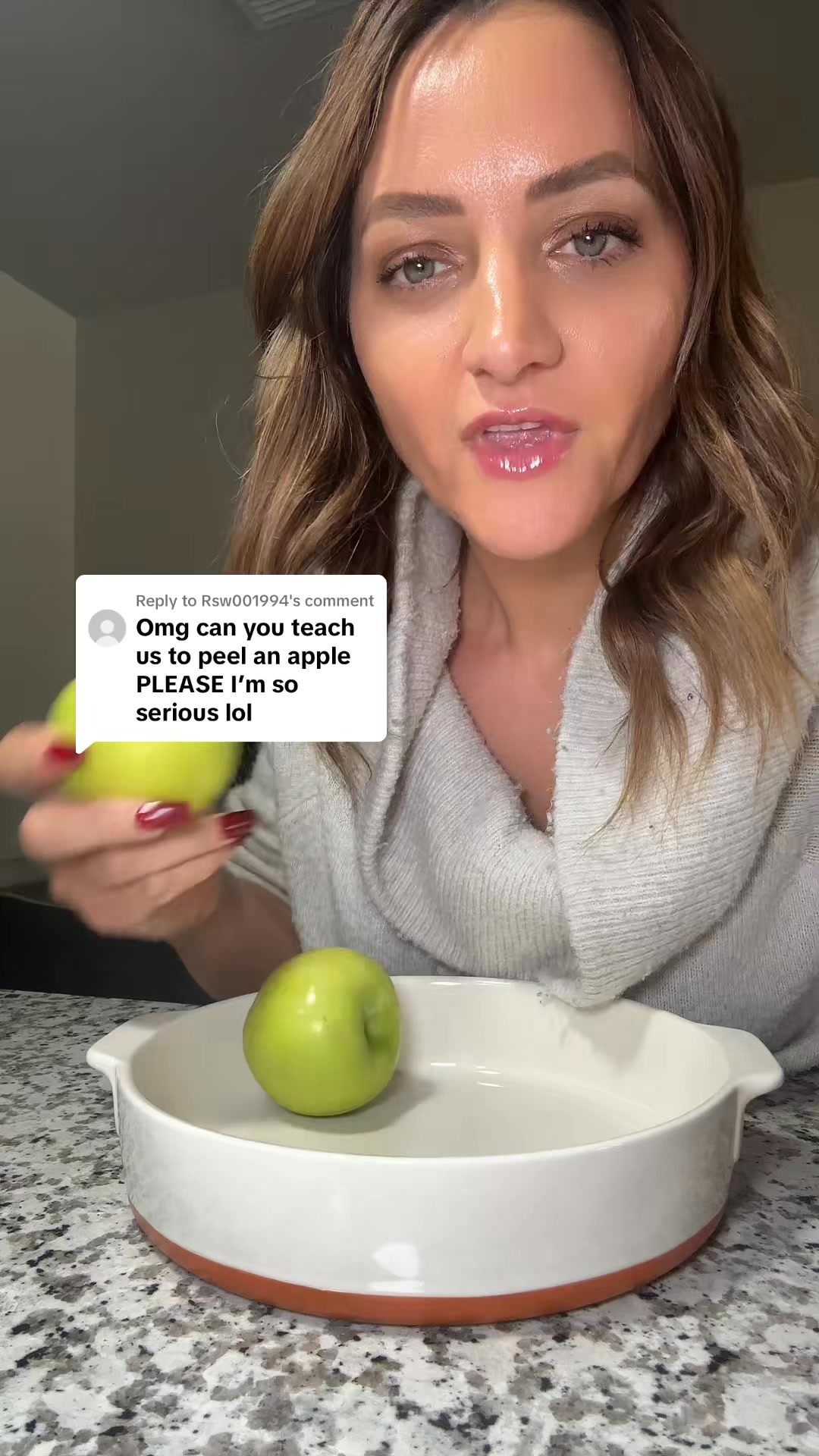 Replying to @Rsw001994 Heres my Amish apple pealing tutorial 😂🫶🏻 # ...