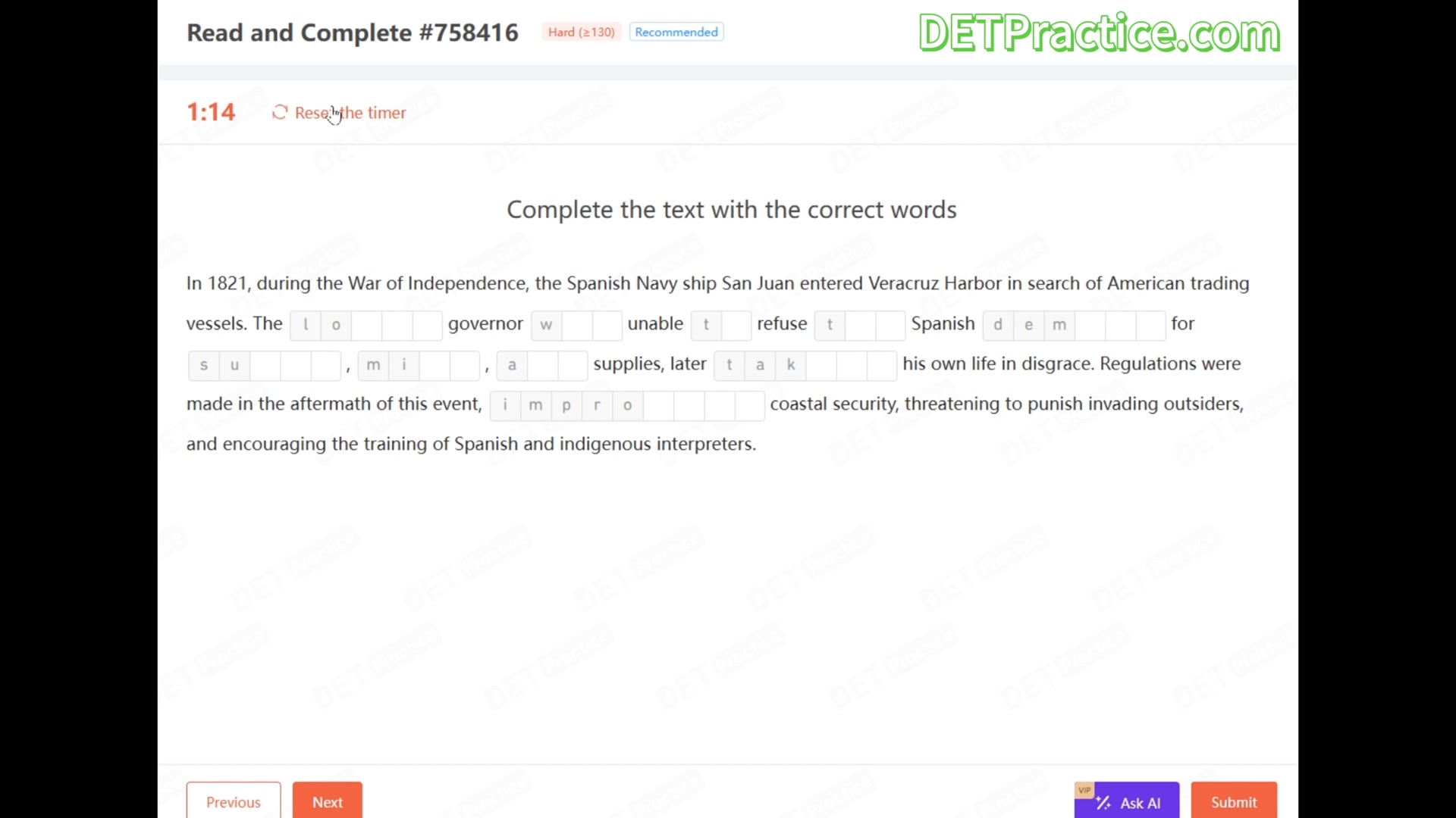 📘 6X Duolingo English Test – Read and Complete Practice by DET Practice ...