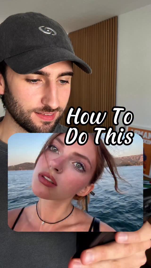 Here is how to create this trendy eye zoom in effect ☕️ 🧡 all you need ...