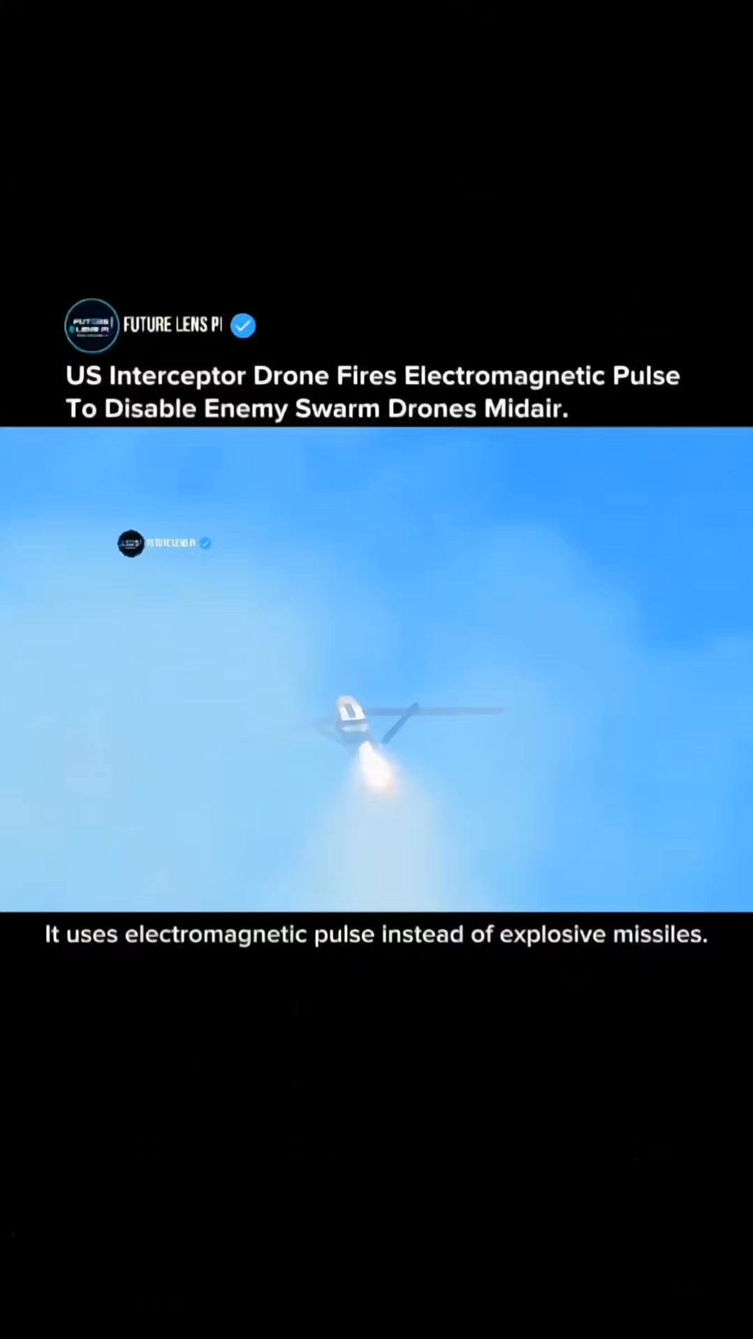 Next-Gen Interceptor Drone Uses Electromagnetic Pulse to Disable Swarm ...