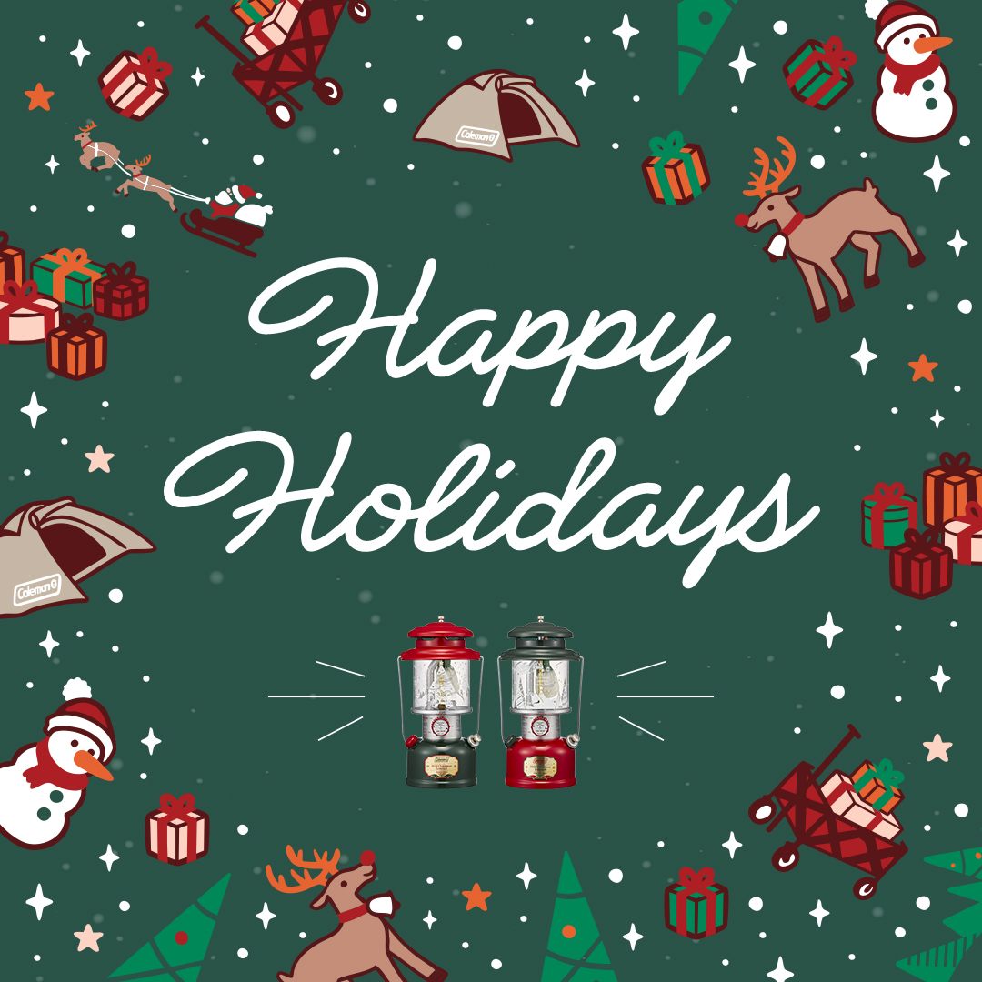 Happy Holidays from Coleman🎄✨ あたたかなひとときを、コールマンと