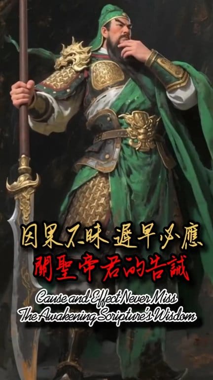 因果不昧，遲早必應：關聖帝君的告誡 Cause and Effect Never Miss: The Awakening Scripture ...