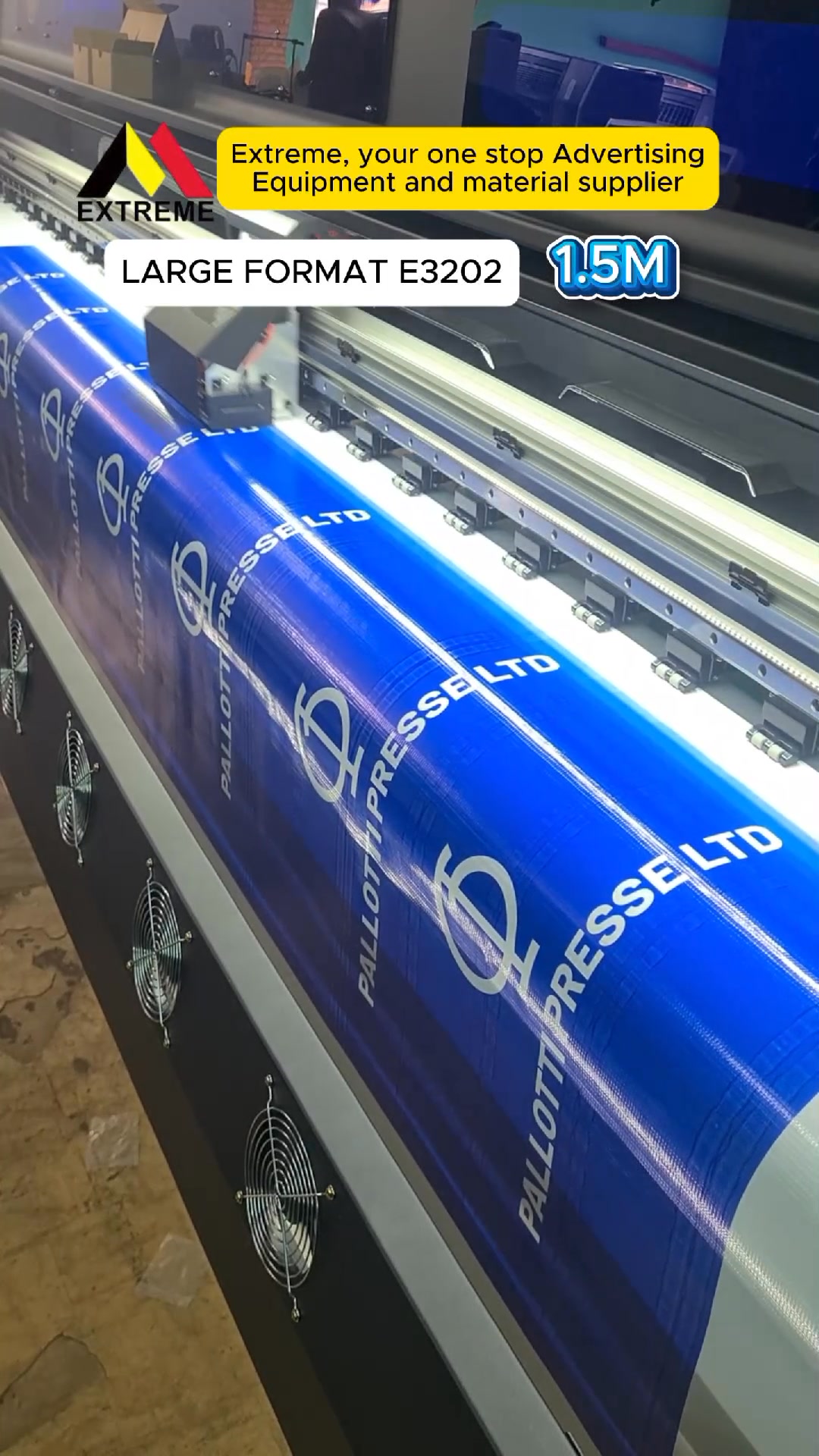 EXTREME Eco Solvent Printer Large Format Machine E3202 E3202 printing ...
