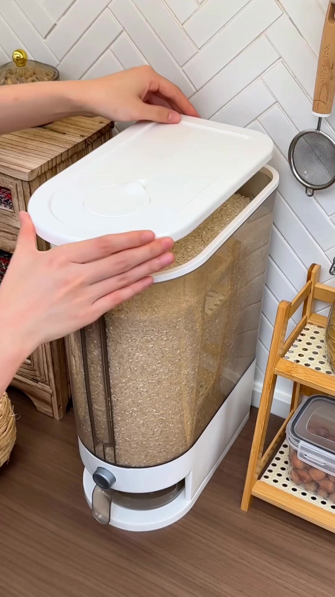 Temu - Smart, sleek, and space-saving! 🍙 Keep your rice... | Facebook