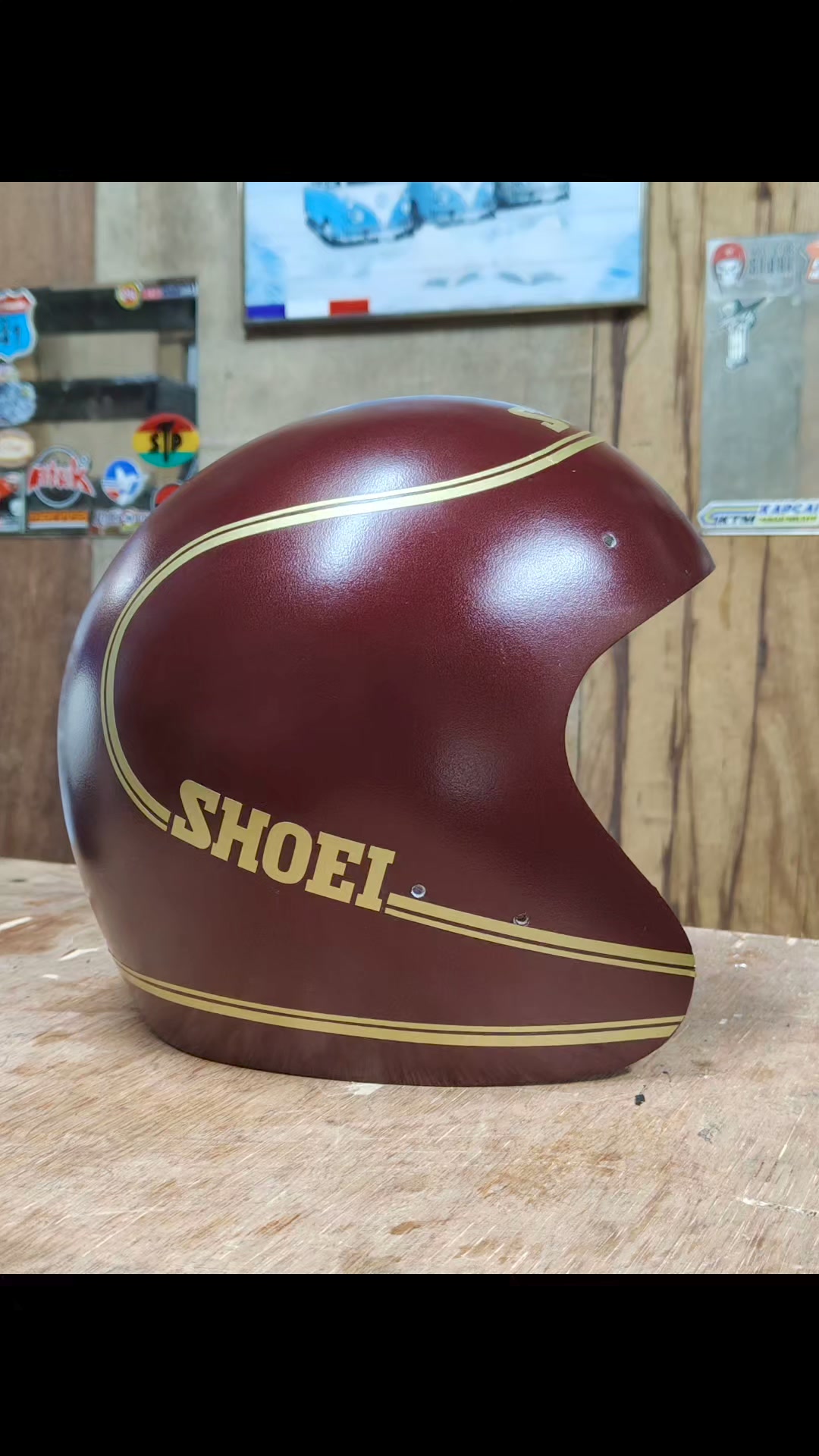 gambar helmet shoei monkey Motorcycle Cover - step sunshield for sun protection and a wider eye port for a better field of view HONDA MONKEY Original Open-Face Helmet
