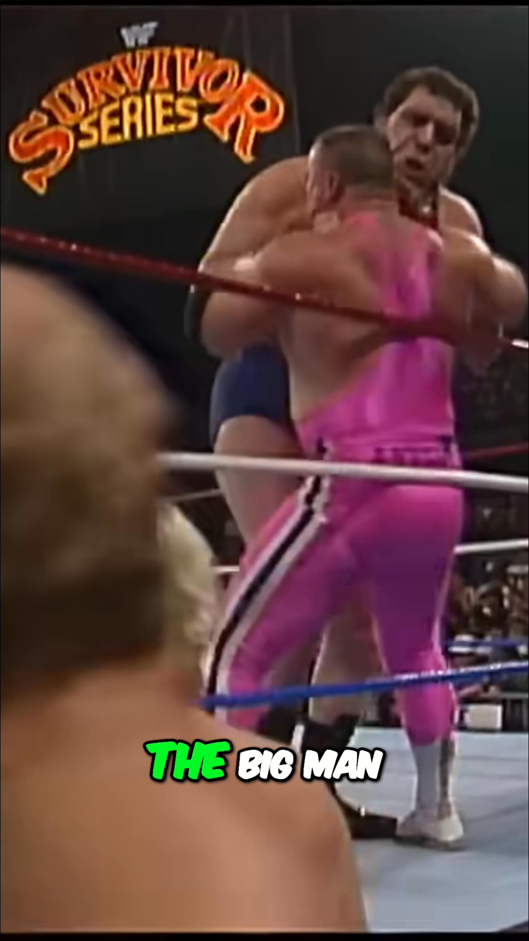 37 years ago today on WWF Superstars, the Ultimate Warrior–Andre