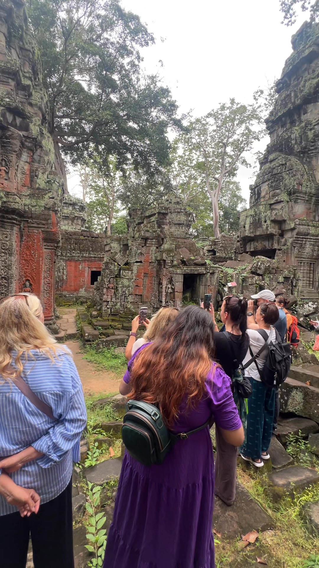 Among the roots and stones, Ta Prohm Temple stands as one of the most ...