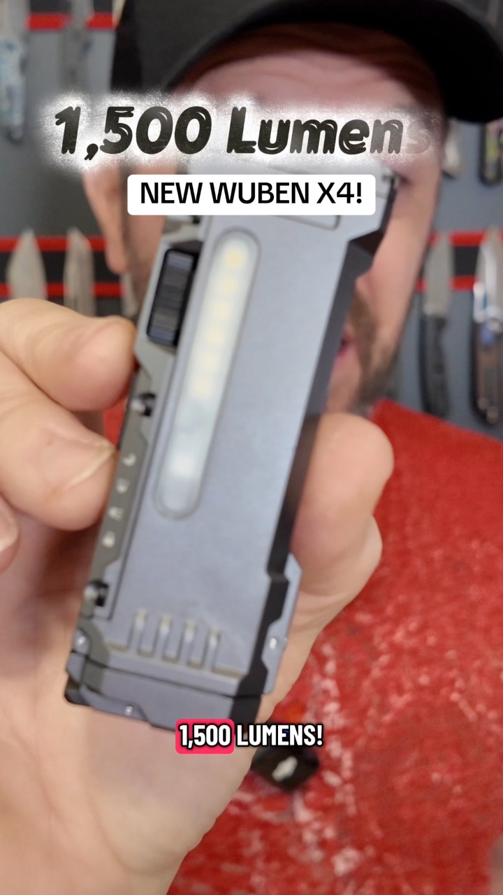 NEW WUBEN X4 Flashlight Is Here! RGB & White Side Light