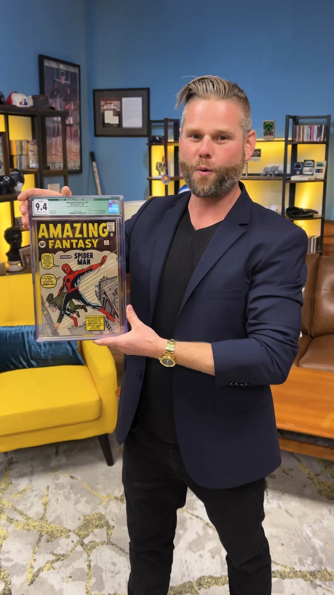 The book that changed comics forever. 🕷️🔥 Amazing Fantasy #15