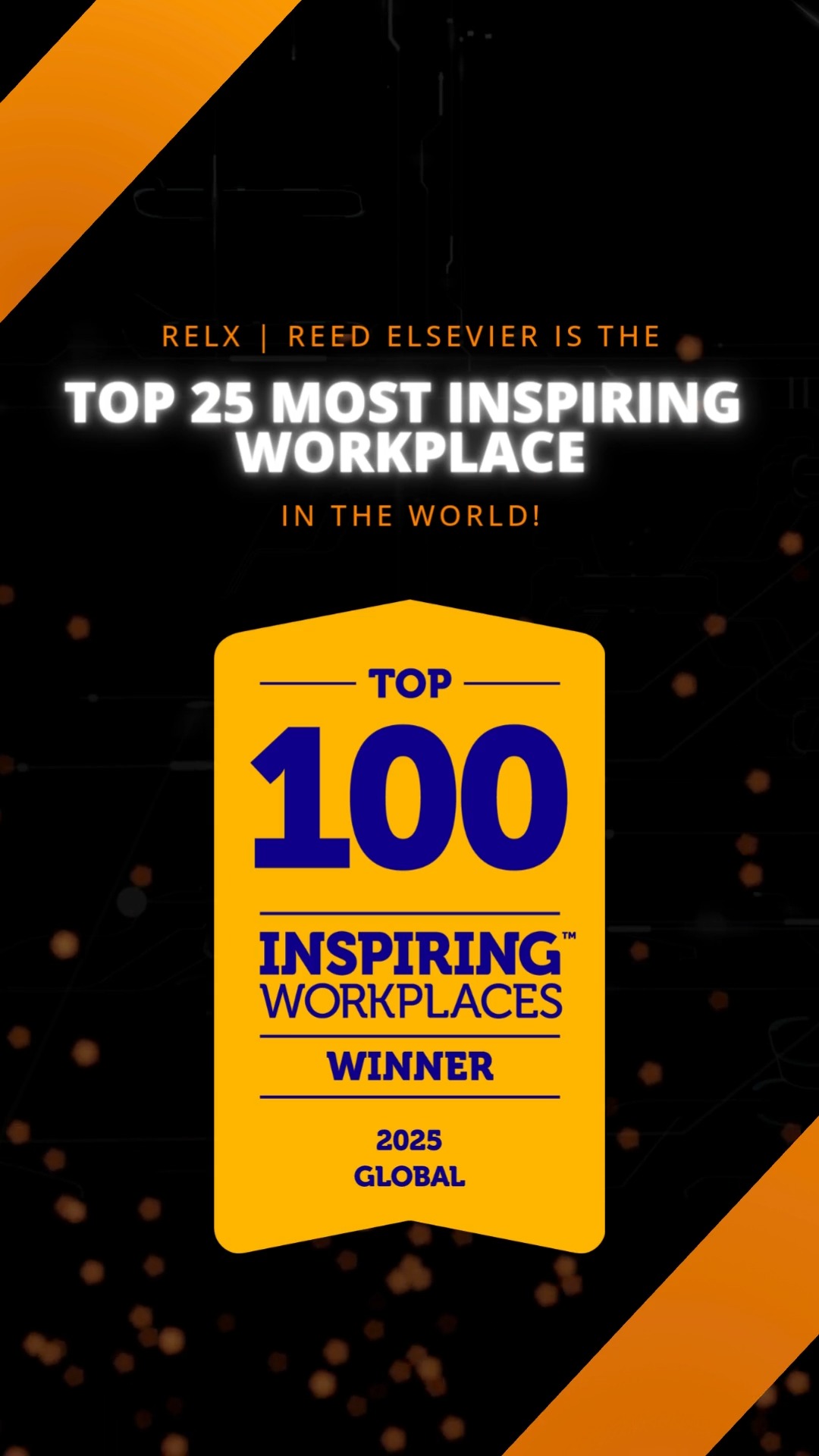 RELX | Reed Elsevier is recognized as the Top 25 Most Inspiring ...