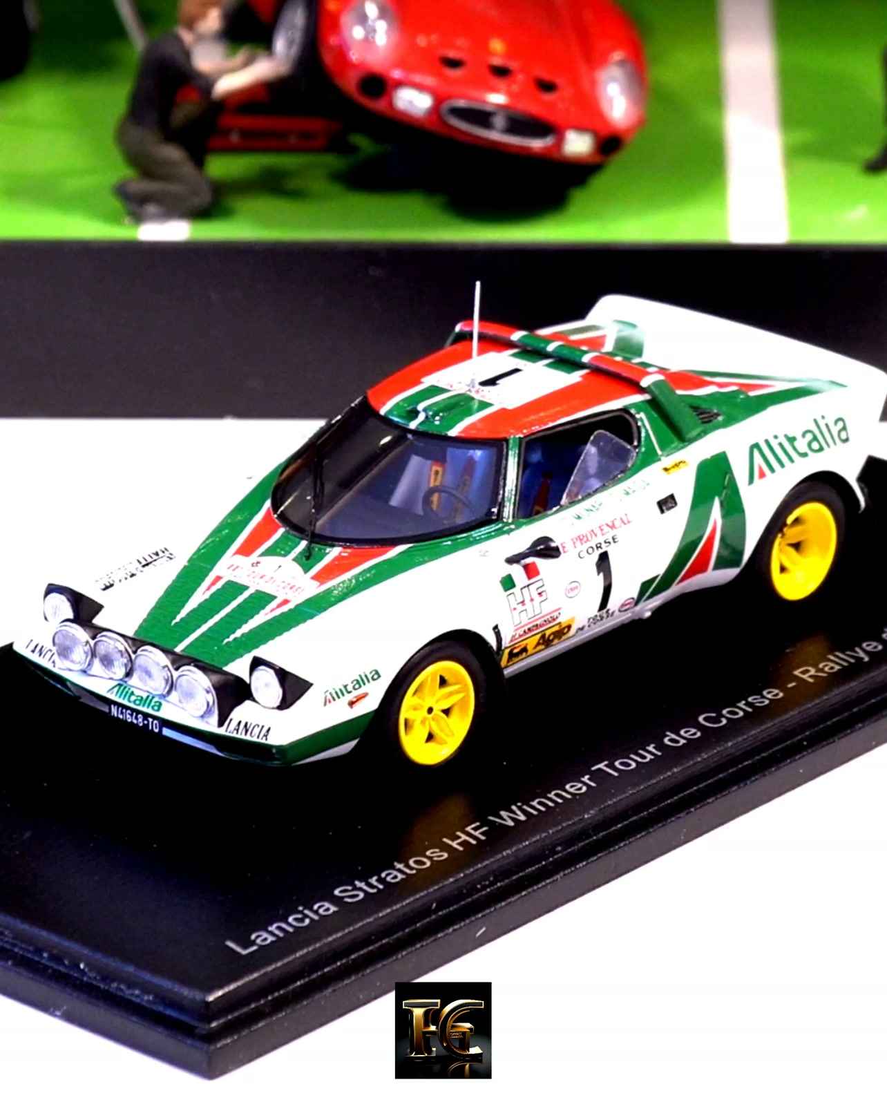Lancia Stratos HF #1 1977 Rally Monte Carlo Winner #diecast