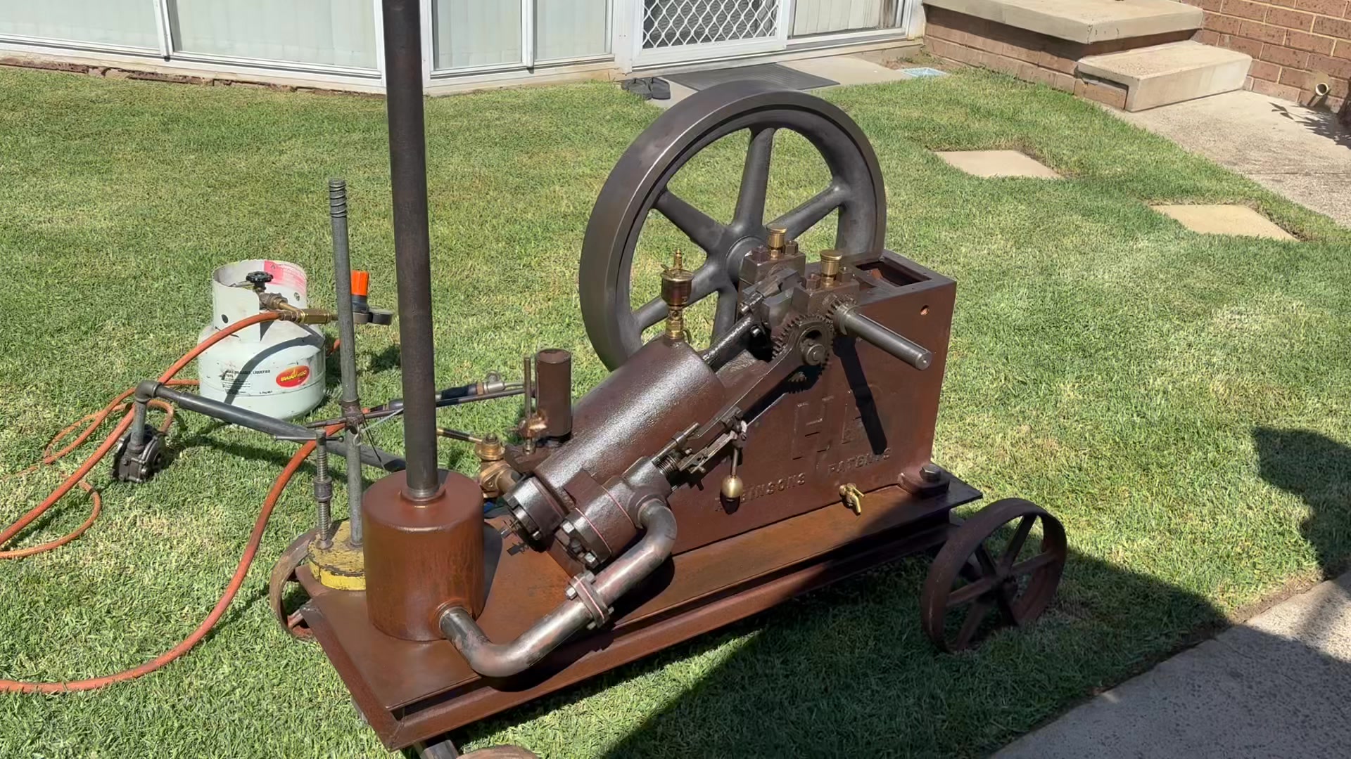 Paid a visit to a fellow engine man’s house today to see a very rare ...
