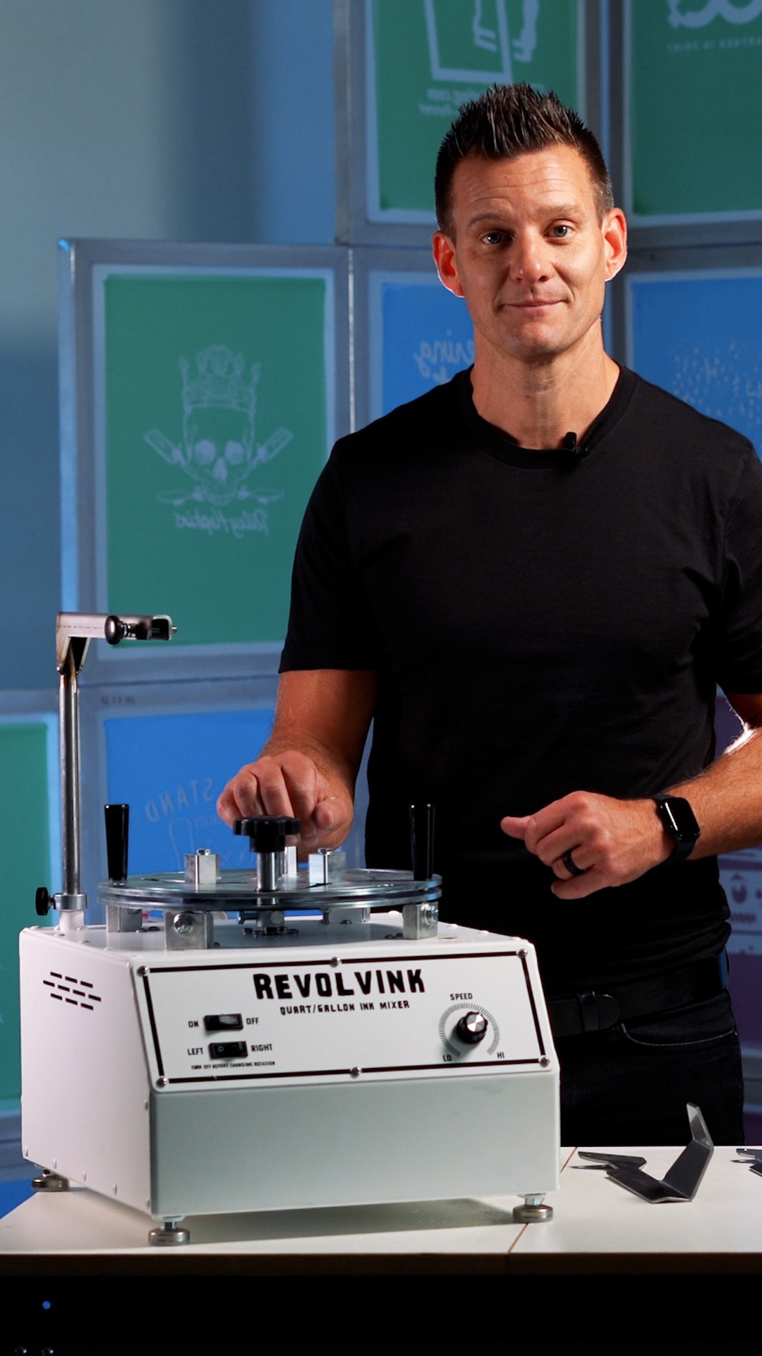 “These are just paddles, right?” Not even close. The RevolvInk Mixer is ...