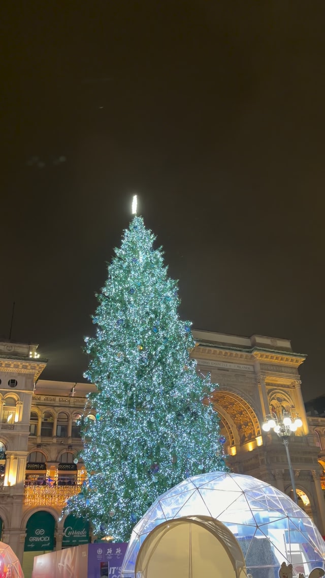 La bellissima piazza del duomo a Milano 🎄 #milano #duomodimilano # ...