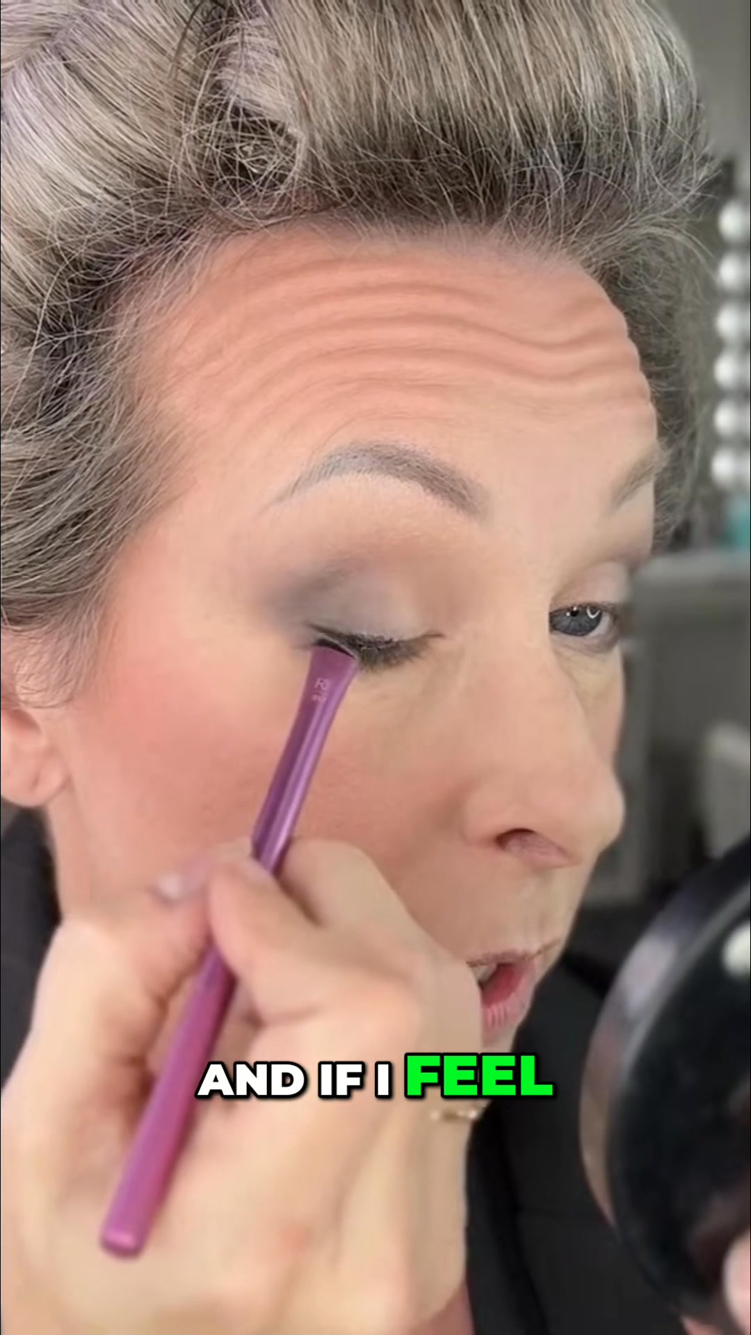 Eyeliner a little smudged? No problem. Grab a smudger brush for a smoky ...