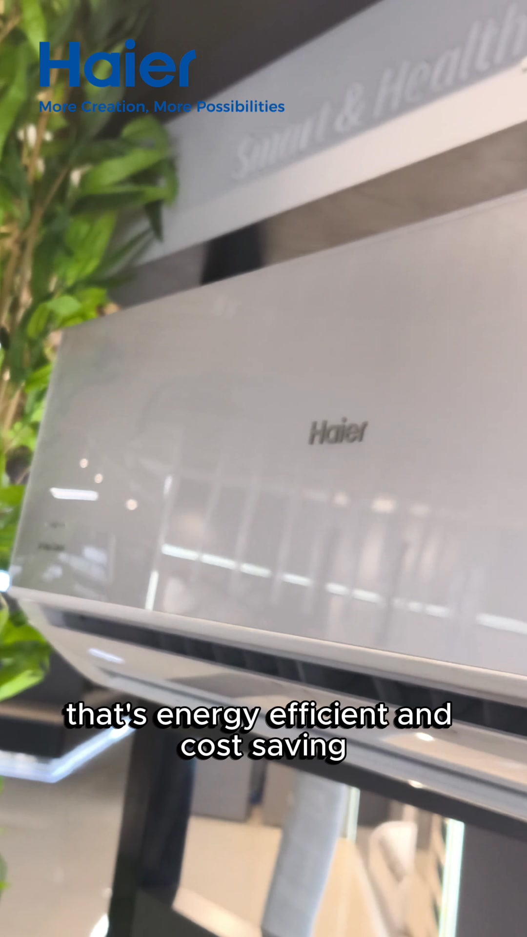 ️ Step into the Haier Showroom and discover smarter, healthier cooling ...