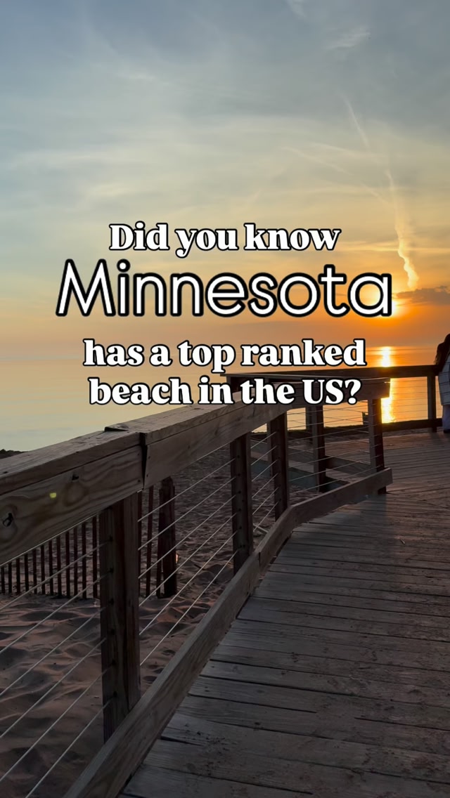 Did you know Minnesota has one of the top 25 beaches in the country ...