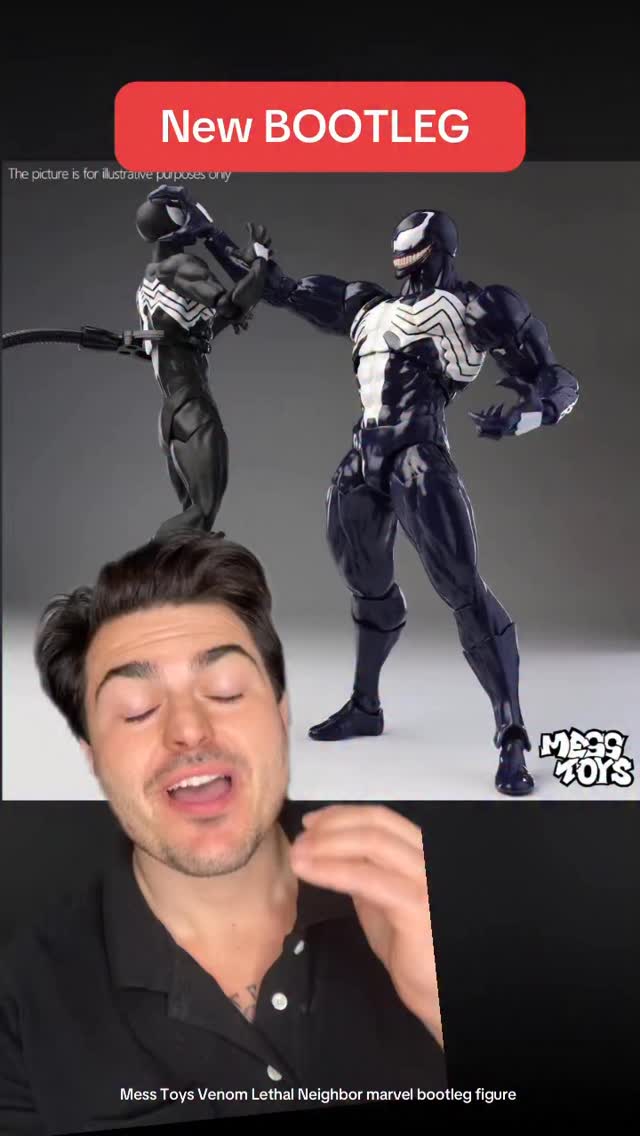 Mess Toys Venom Lethal Neighbor marvel bootleg figure | Rocco The
