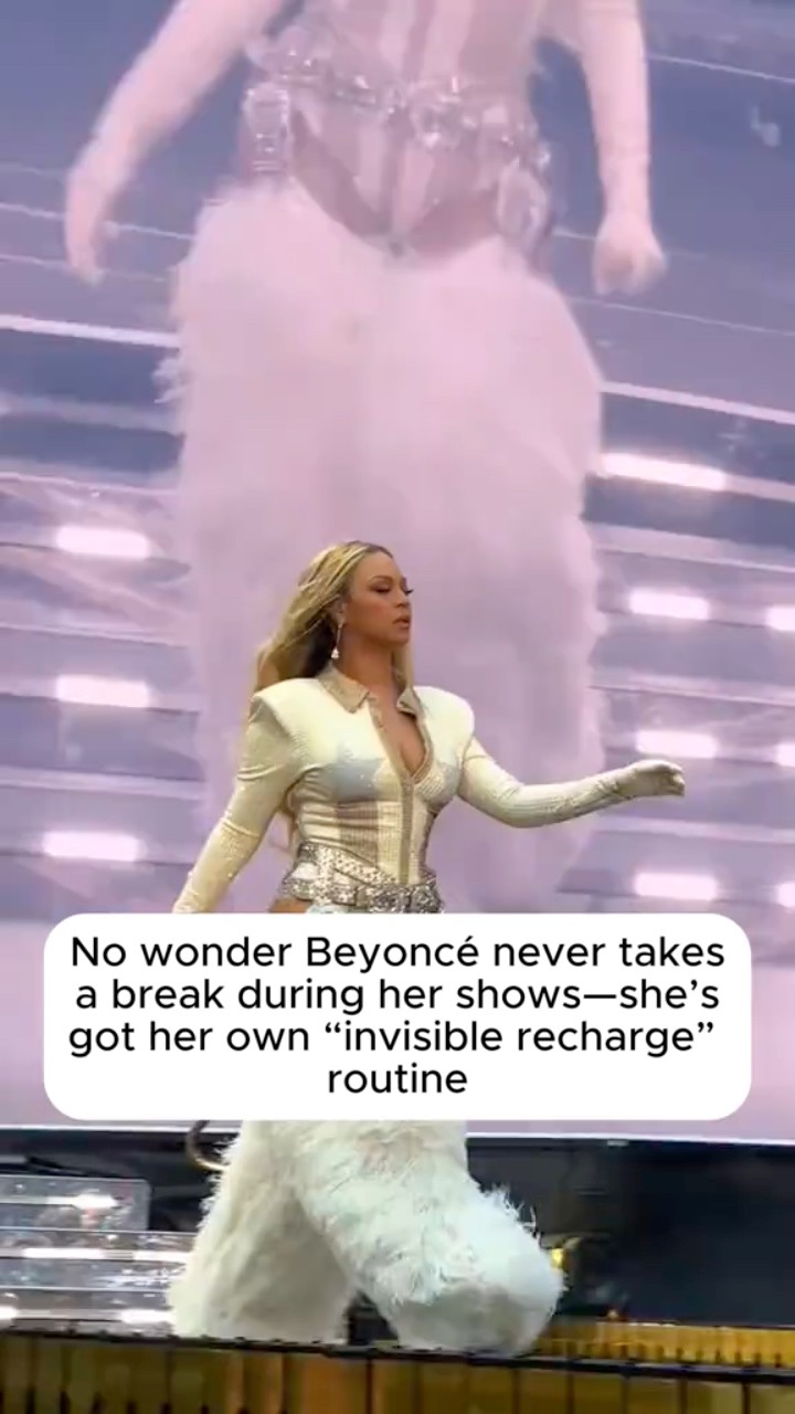 No wonder Beyoncé never takes a break during her shows-she's got her ...