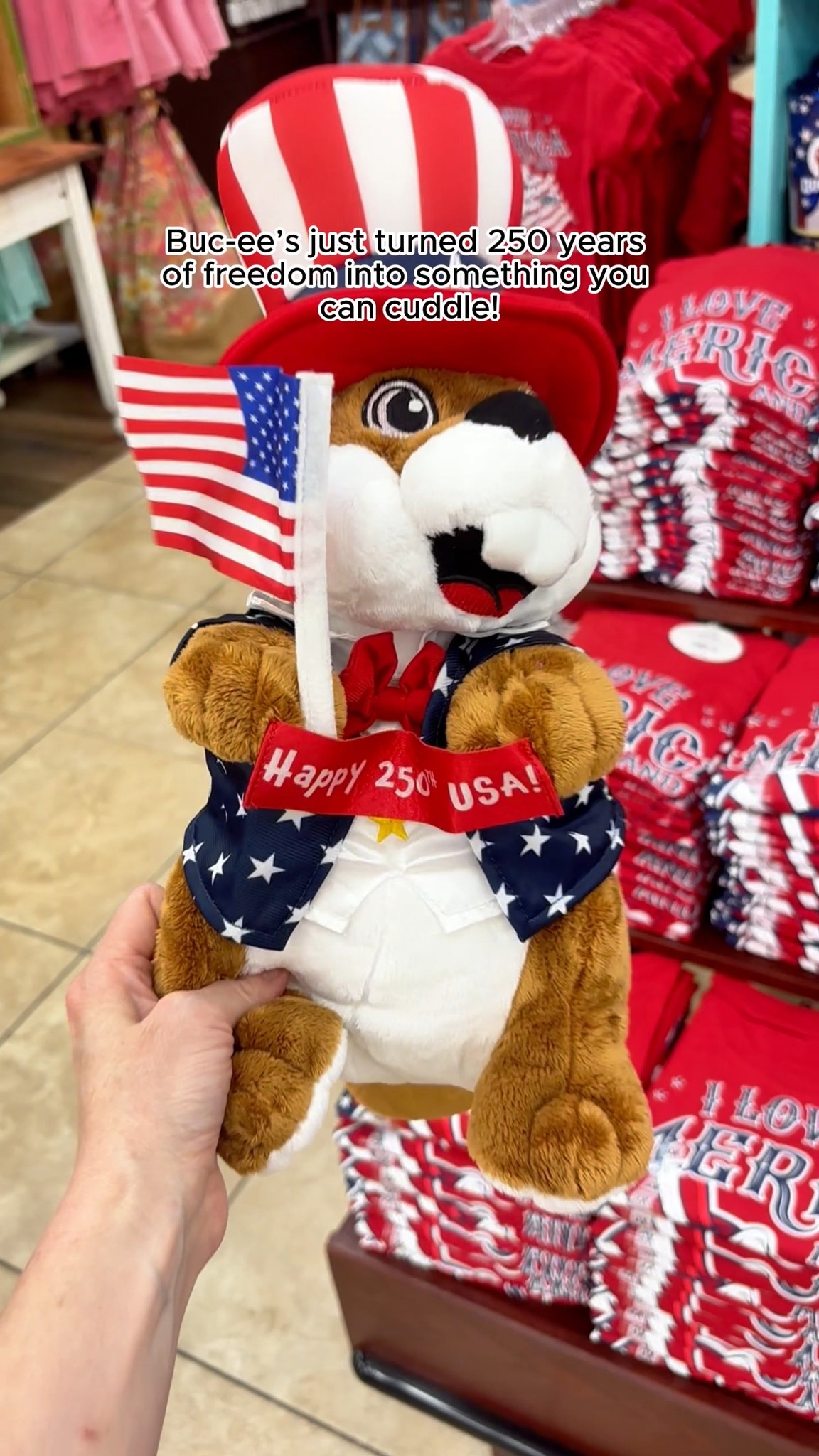 This has got to be the cutest 4th of July plush ever!! We are