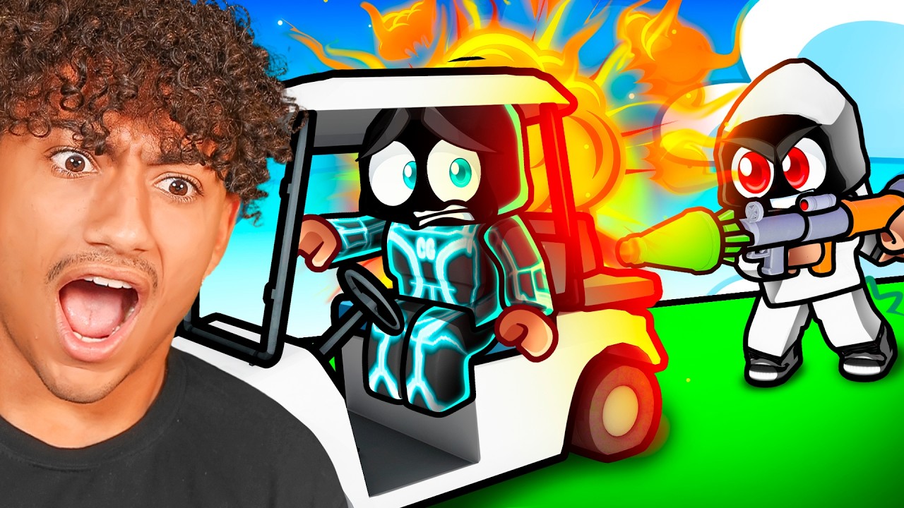Super Battle Golf Is Insane #roblox | RoBros | Facebook