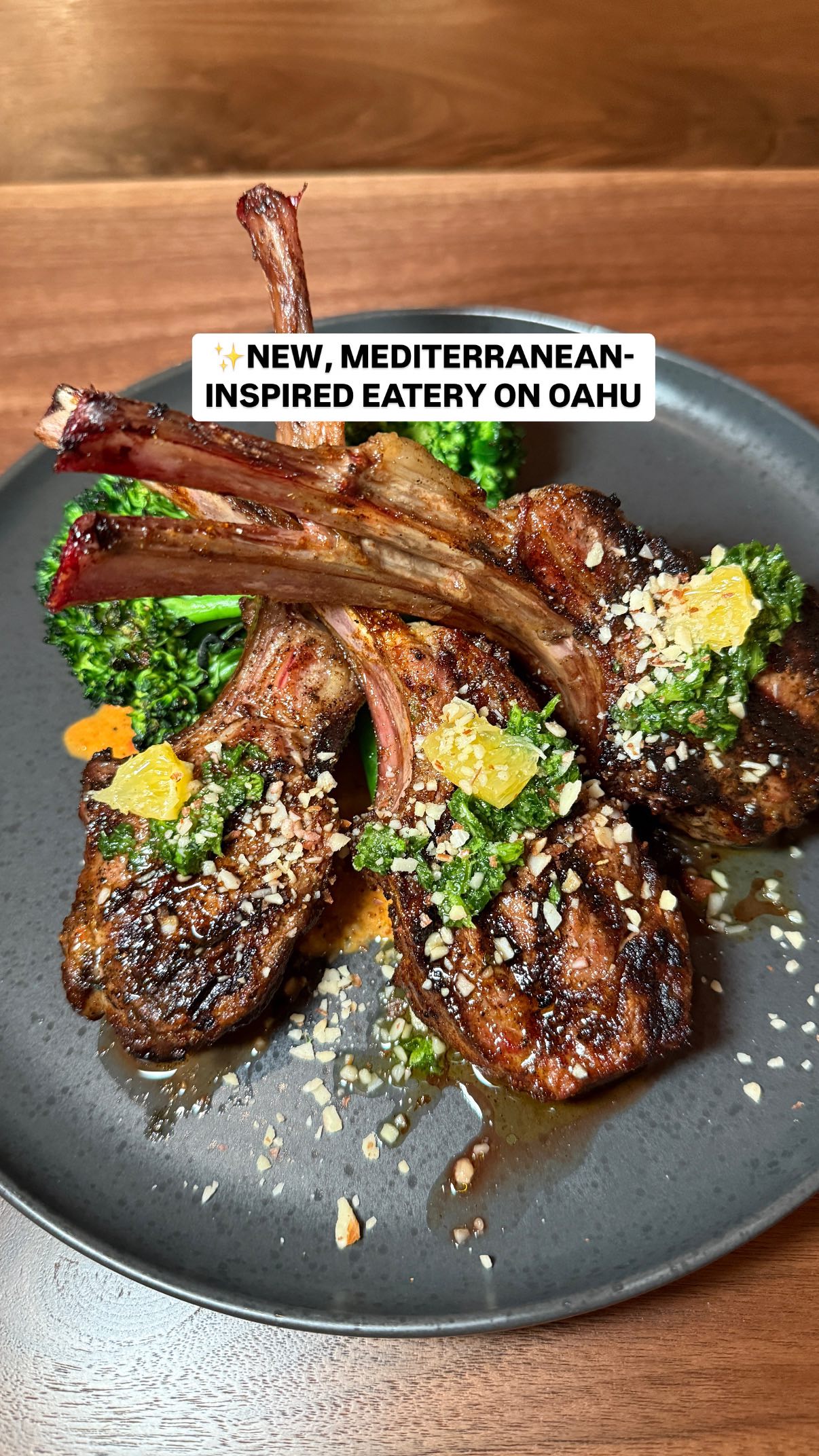 NEW, MEDITERRANEAN-INSPIRED RESTAURANT ON OAHU 📍Lady Elaine in ...