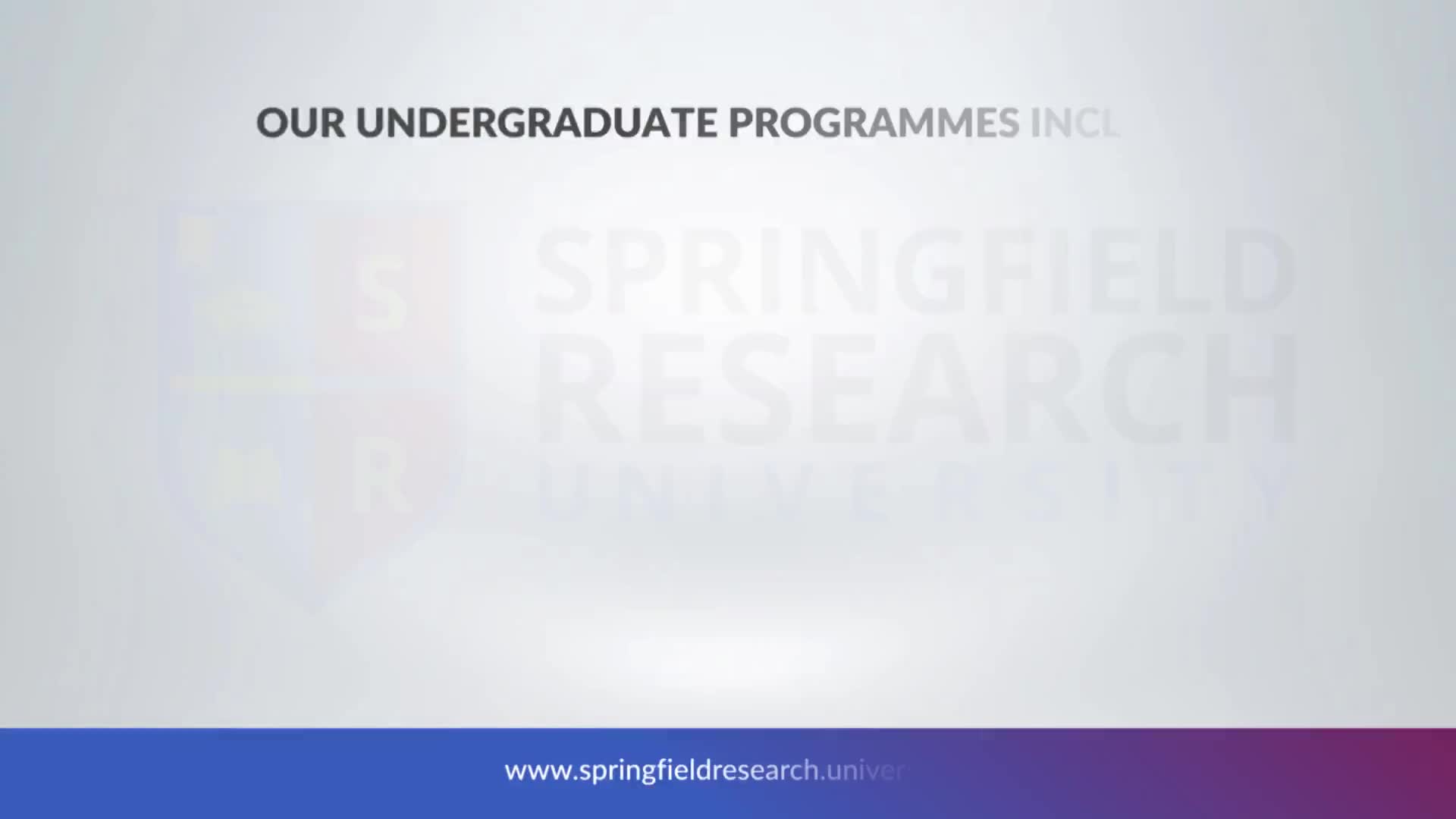 Introducing your new... - Springfield Research University