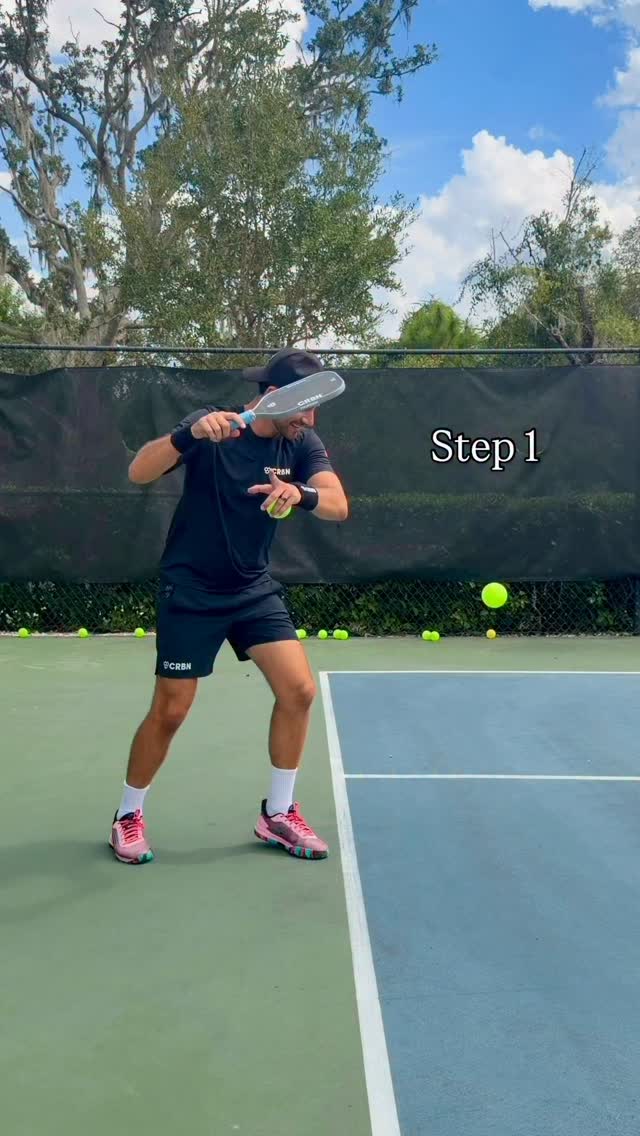 Pickleball Serve Tutorial😎🥒 Comment “🐓” for the full video on The ...