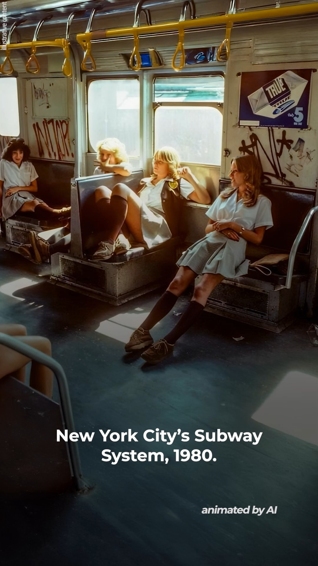 NYC subway photography from the 70s and 80s