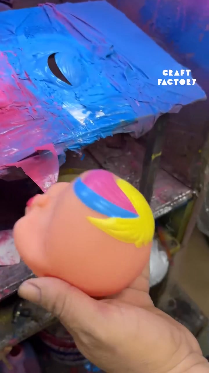 This is how I make Korean dolls 😲 🇰🇷 | Craft Factory